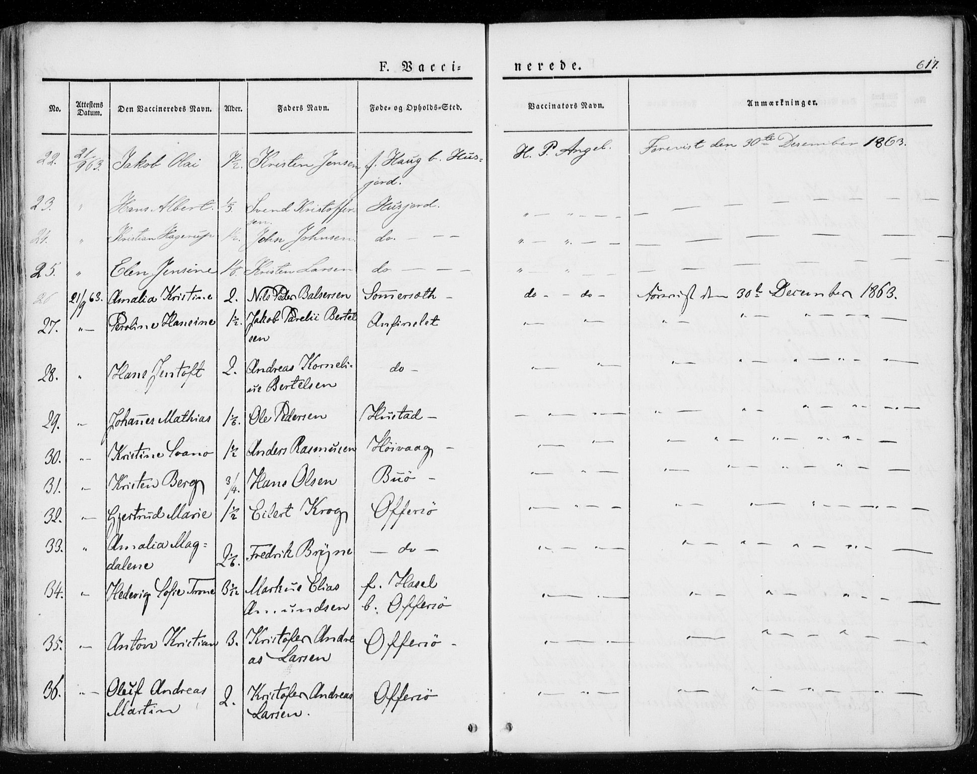 Ministerialprotokoller, klokkerbøker og fødselsregistre - Nordland, AV/SAT-A-1459/872/L1033: Parish register (official) no. 872A08, 1840-1863, p. 617