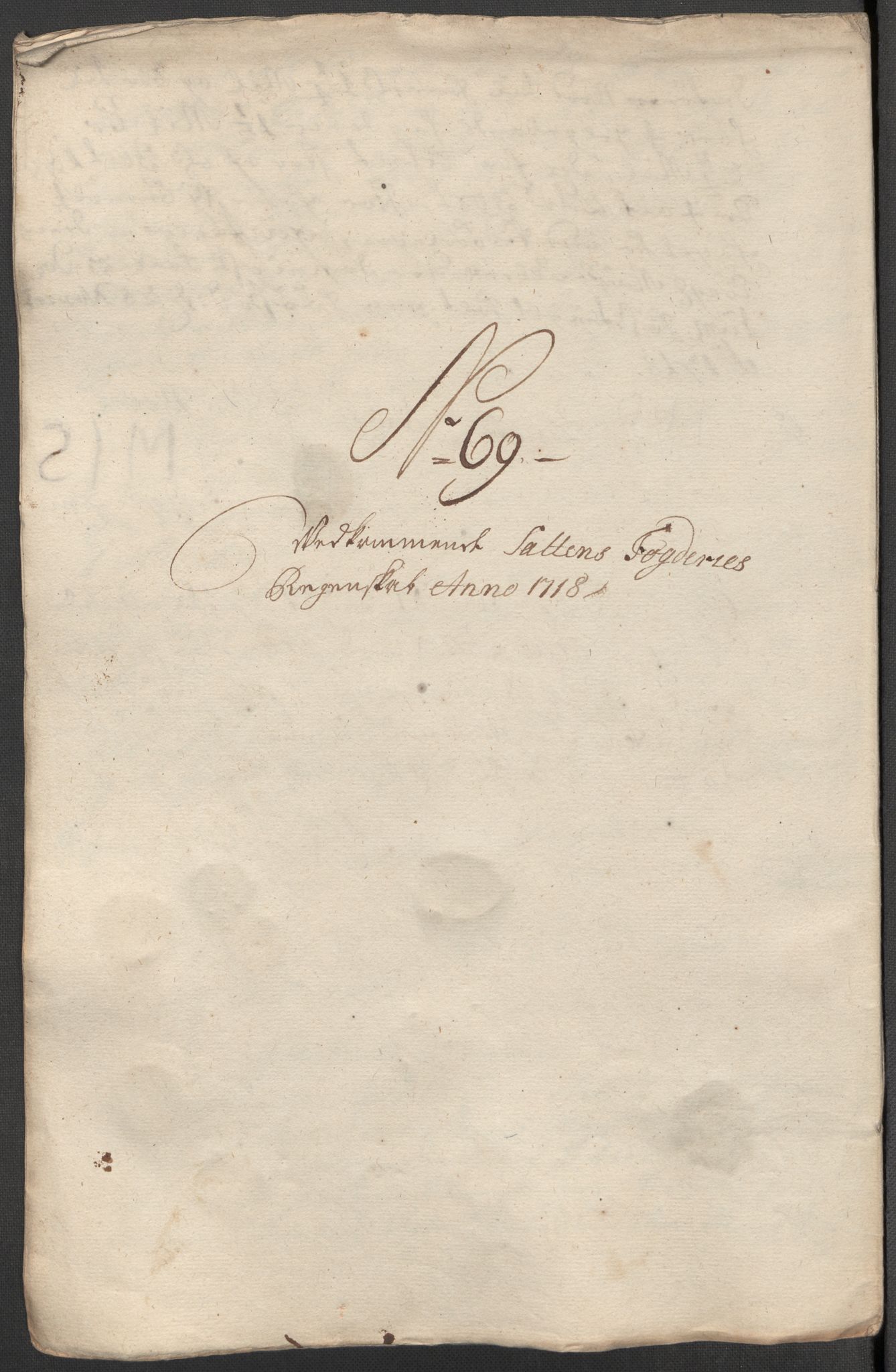 Rentekammeret inntil 1814, Reviderte regnskaper, Fogderegnskap, AV/RA-EA-4092/R66/L4588: Fogderegnskap Salten, 1718, p. 389