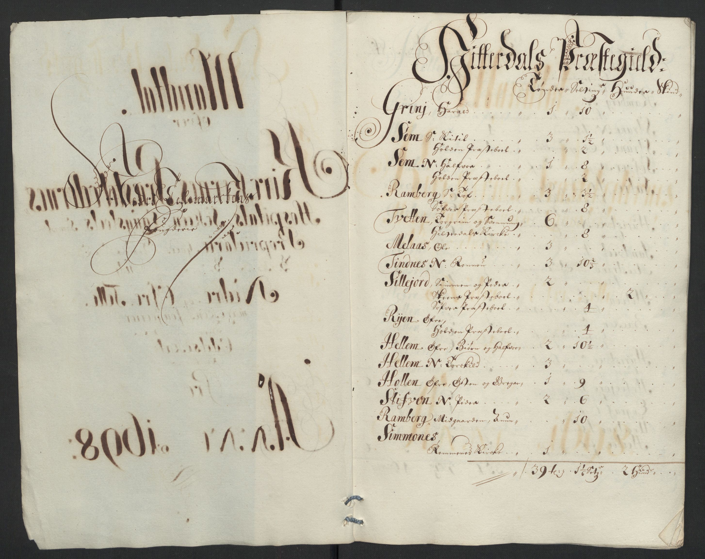 Rentekammeret inntil 1814, Reviderte regnskaper, Fogderegnskap, AV/RA-EA-4092/R36/L2099: Fogderegnskap Øvre og Nedre Telemark og Bamble, 1698, p. 209