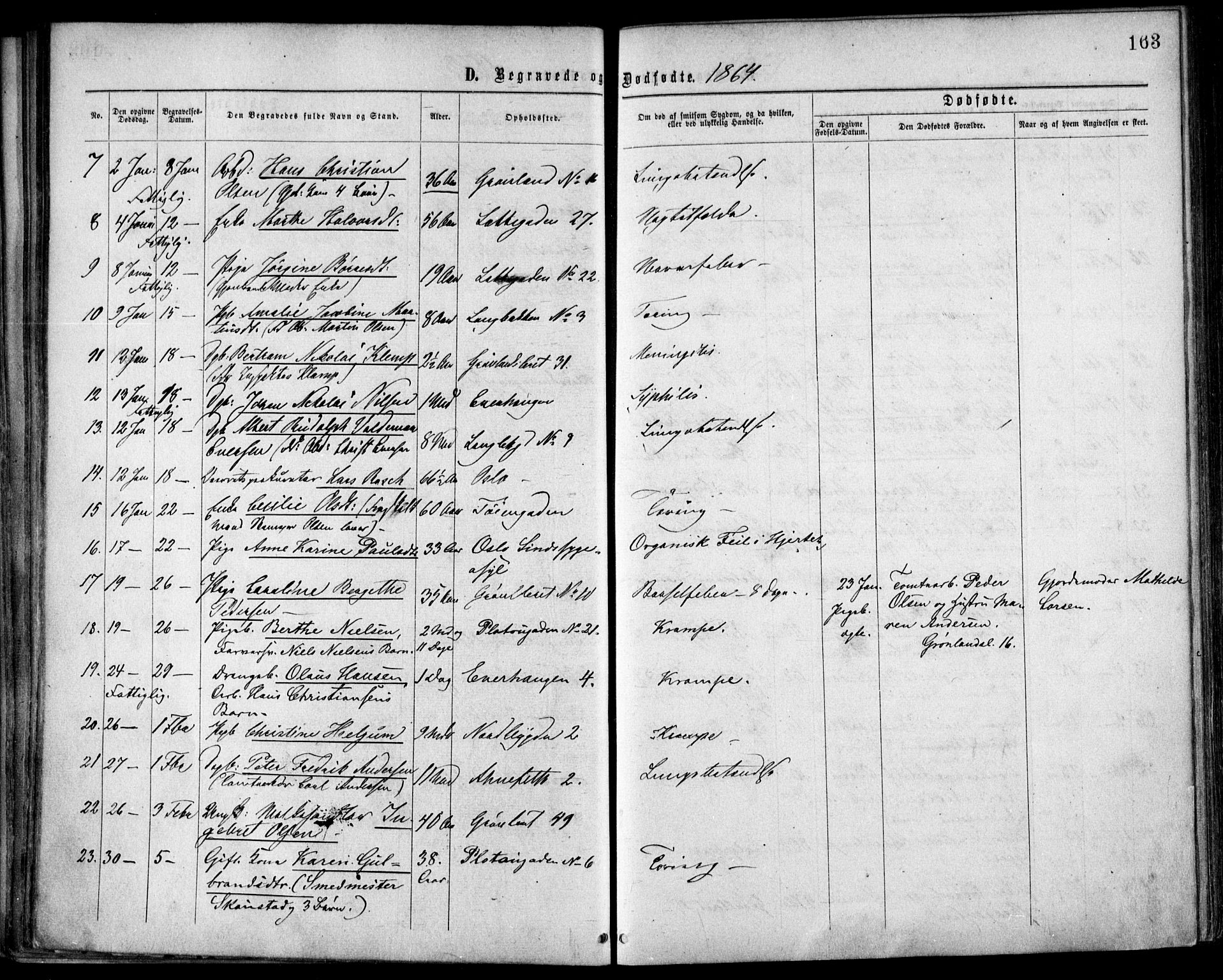 Grønland prestekontor Kirkebøker, SAO/A-10848/F/Fa/L0003: Parish register (official) no. 3, 1862-1868, p. 163