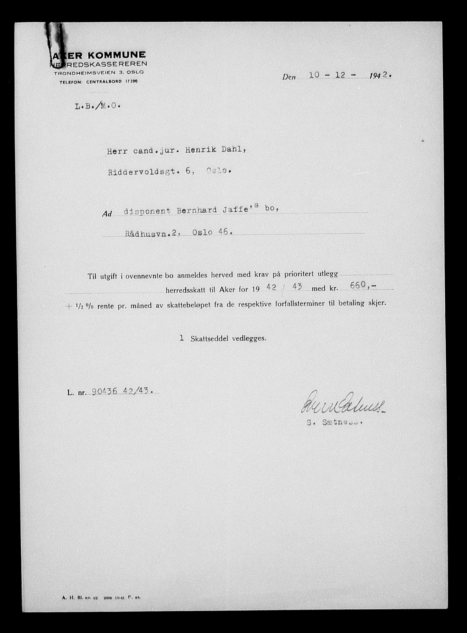 Justisdepartementet, Tilbakeføringskontoret for inndratte formuer, AV/RA-S-1564/H/Hc/Hcc/L0946: --, 1945-1947, p. 517