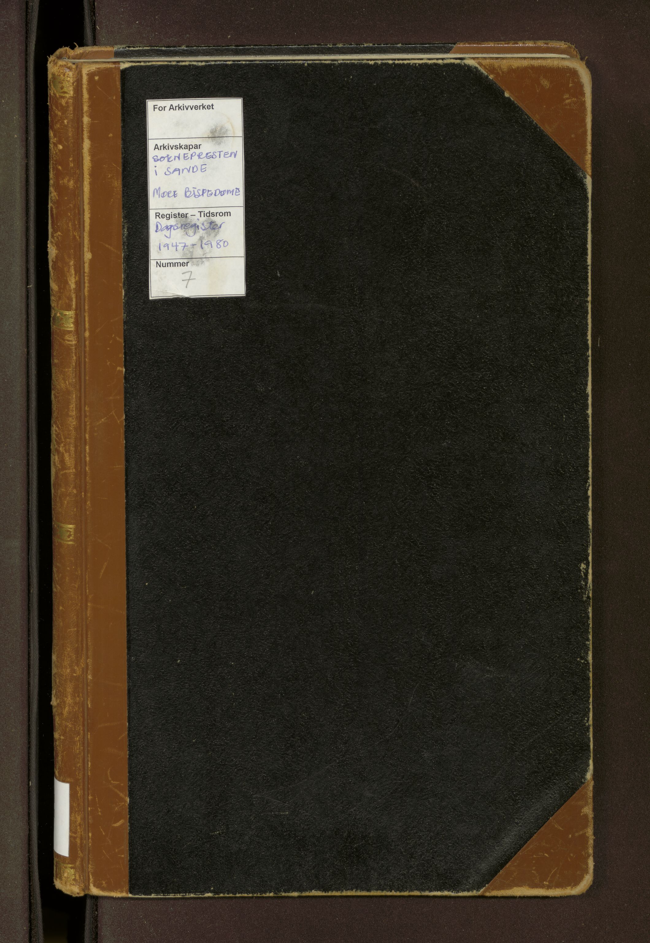 Ministerialprotokoller, klokkerbøker og fødselsregistre - Møre og Romsdal, SAT/A-1454/503/L0045: Diary records no. 503---, 1947-1981