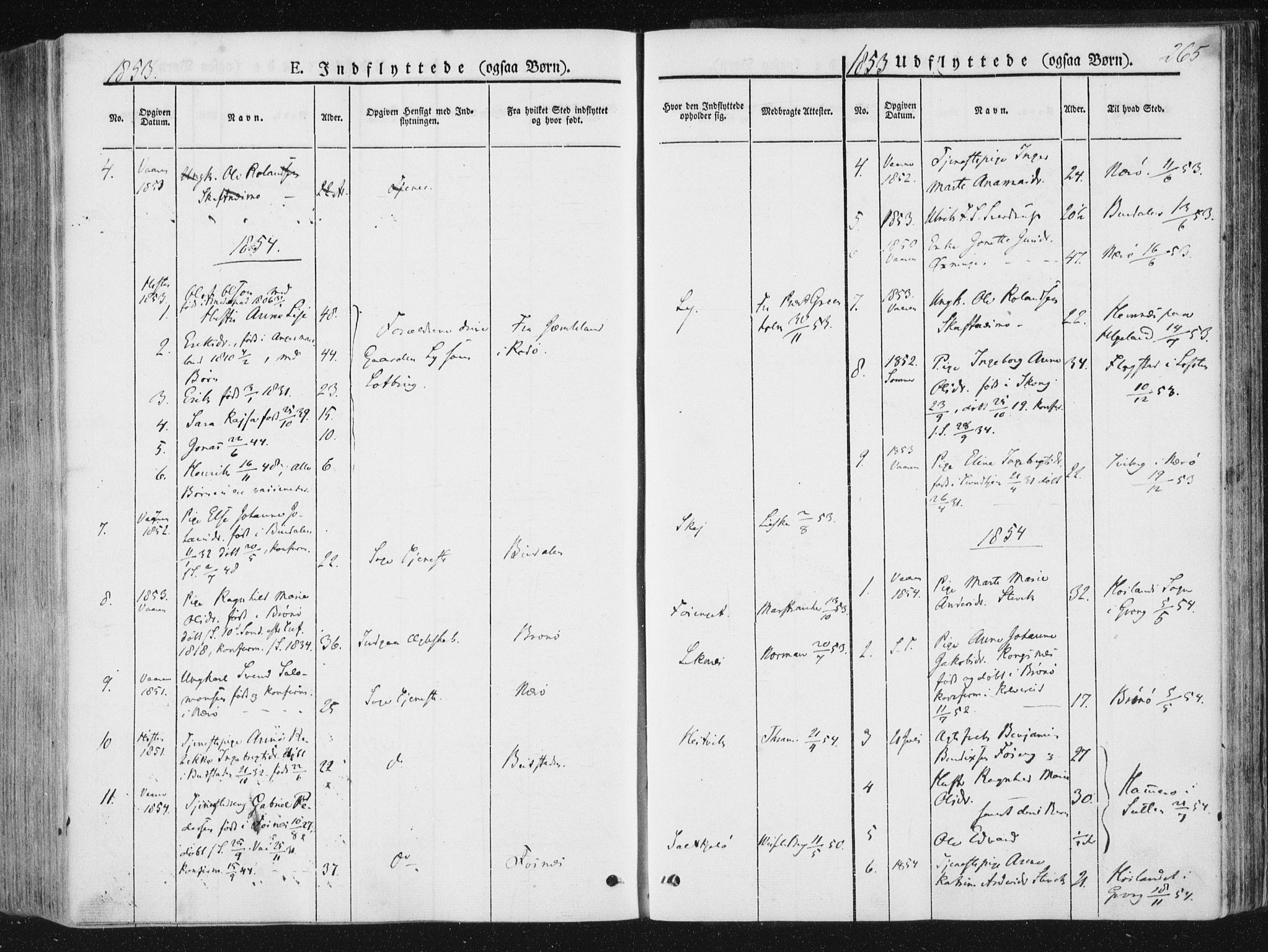 Ministerialprotokoller, klokkerbøker og fødselsregistre - Nord-Trøndelag, AV/SAT-A-1458/780/L0640: Parish register (official) no. 780A05, 1845-1856, p. 265