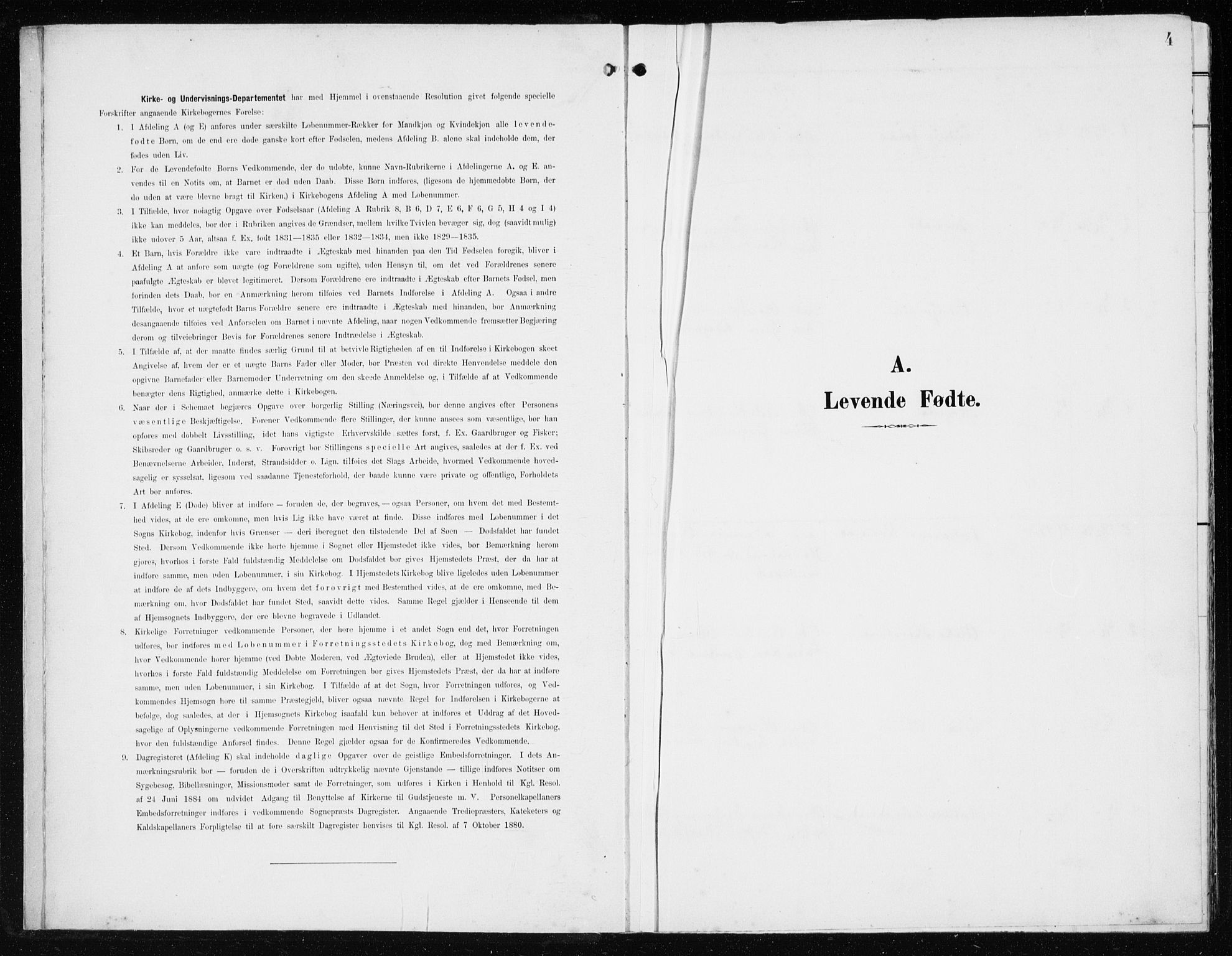 Lindås Sokneprestembete, SAB/A-76701/H/Haa: Parish register (official) no. F  2, 1897-1909, p. 4