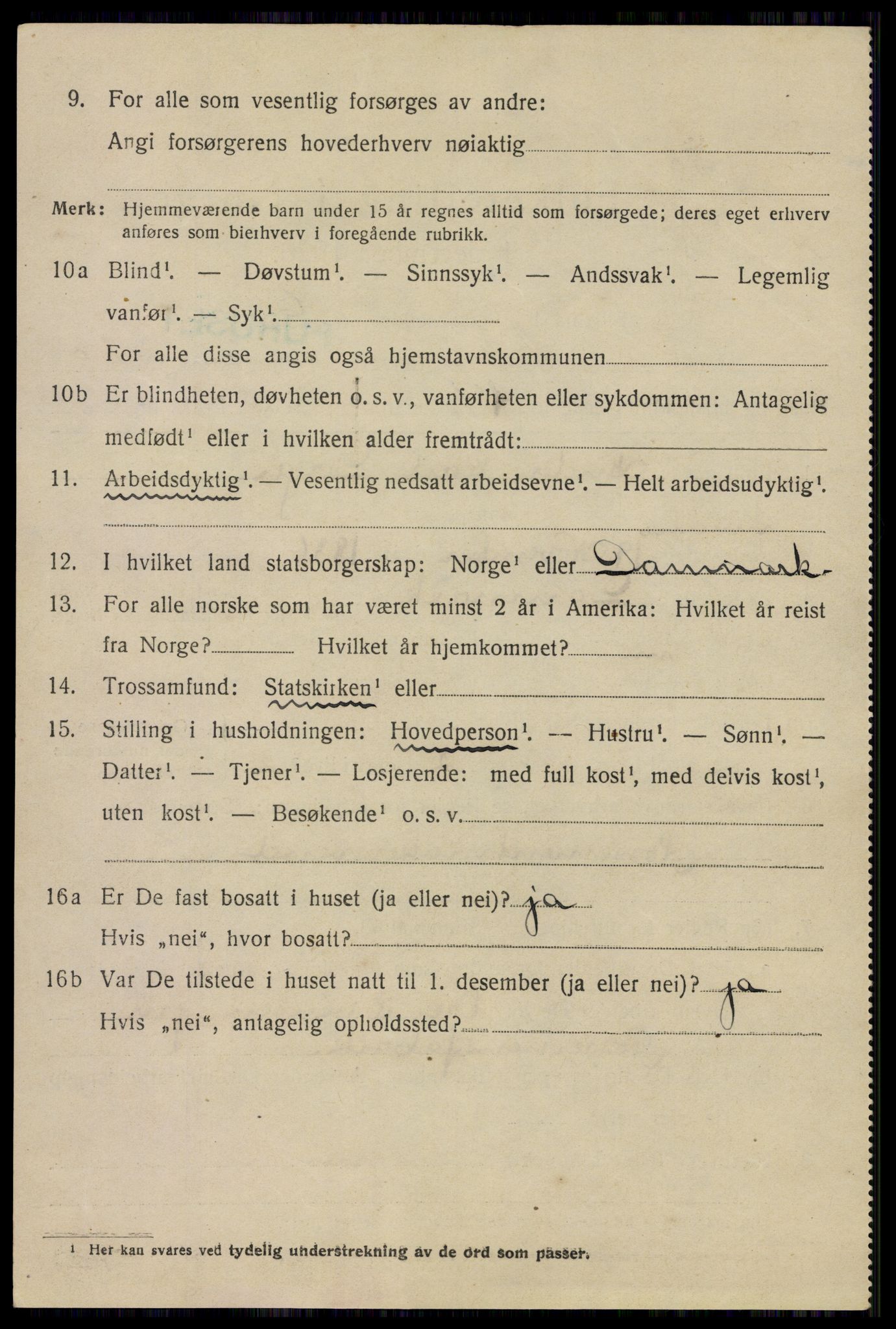 SAO, 1920 census for Aker, 1920, p. 122225