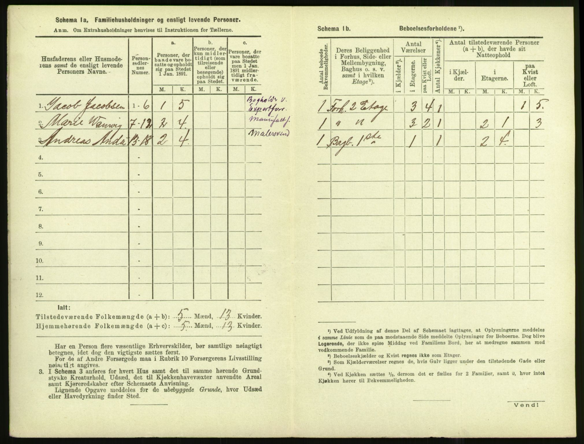 RA, 1891 census for 1501 Ålesund, 1891, p. 299