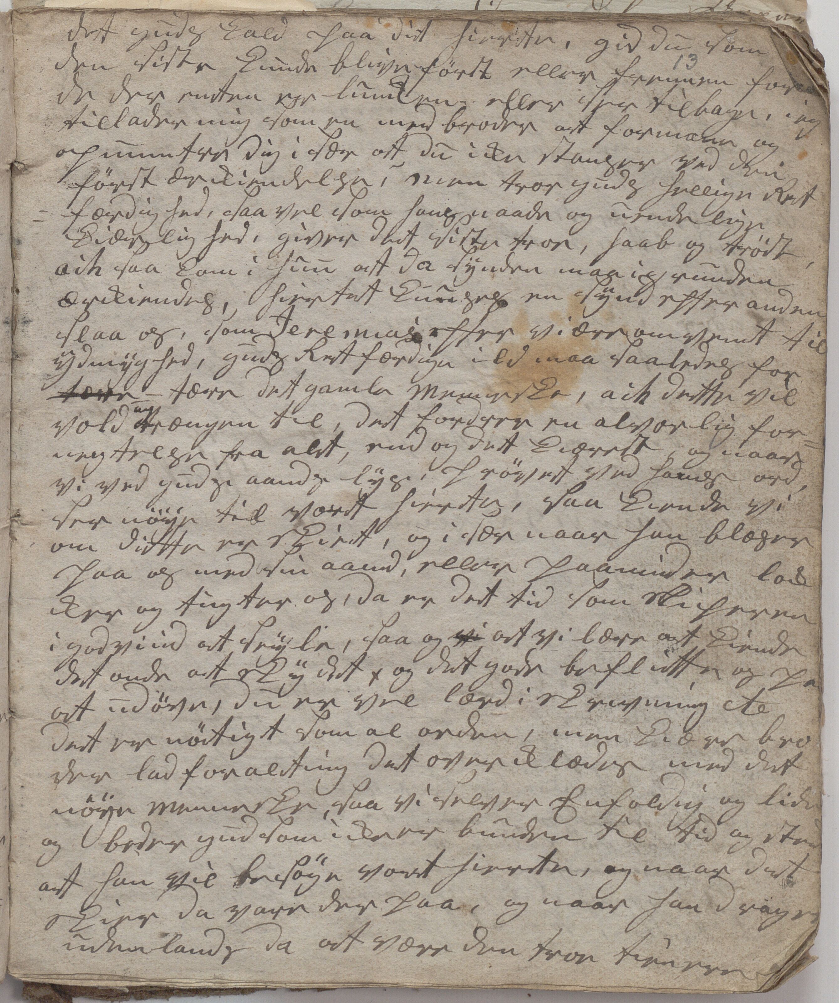 Heggtveitsamlingen, TMF/A-1007/H/L0047/0006: Kopibøker, brev etc.  / "Kopibok IV"/"MF IV", 1815-1819, p. 13