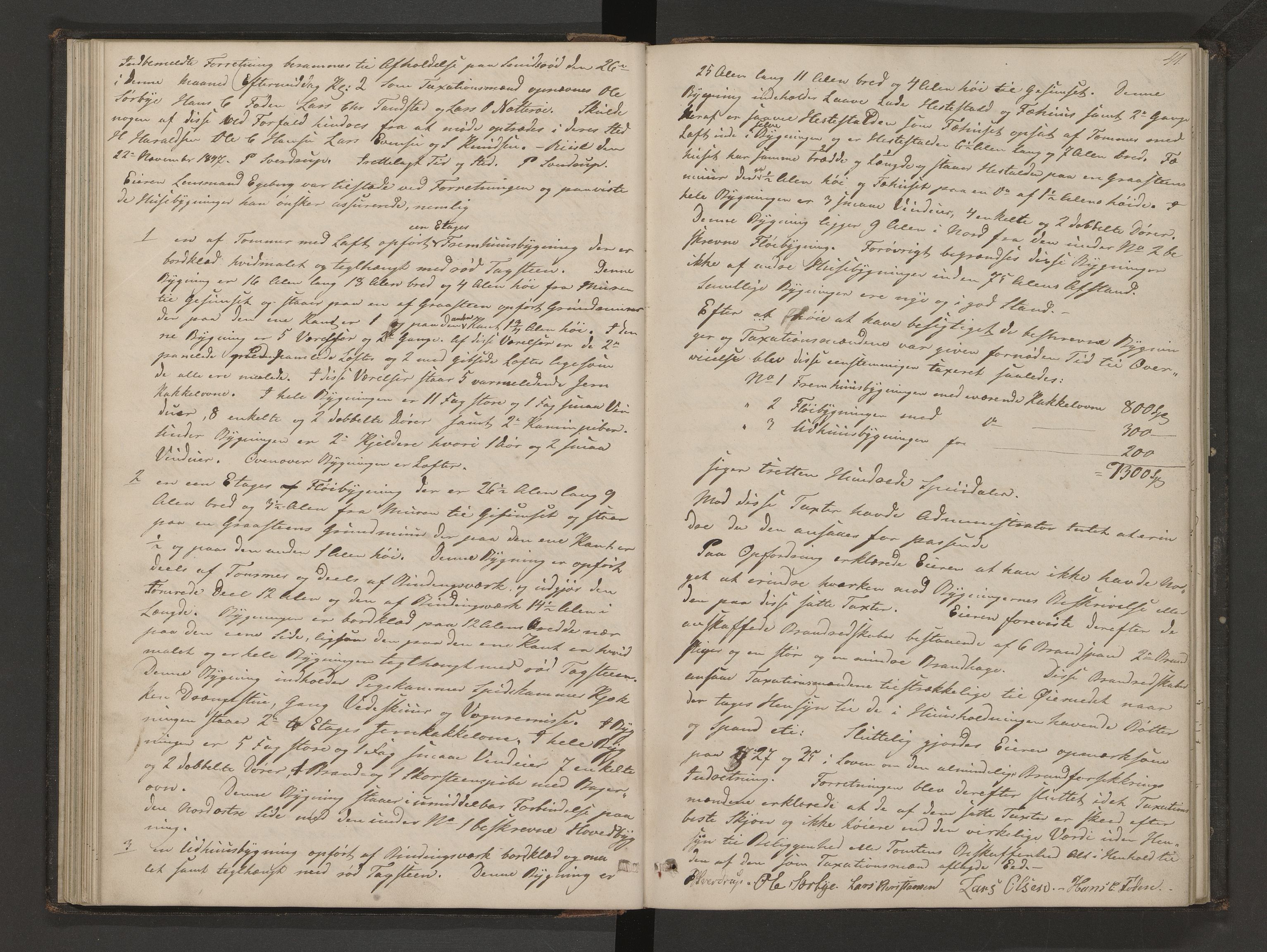 Nøtterøy lensmannskontor, AV/SAKO-A-540/Y/Yg/Yga/L0001: Branntakstprotokoll, 1846-1855, p. 41