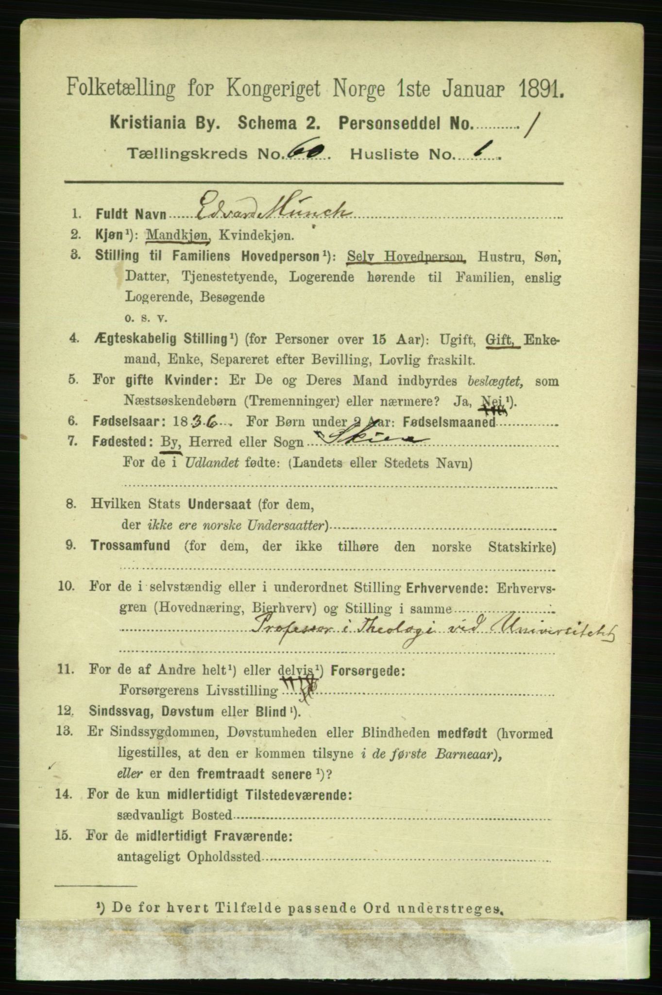 RA, 1891 census for 0301 Kristiania, 1891, p. 31910