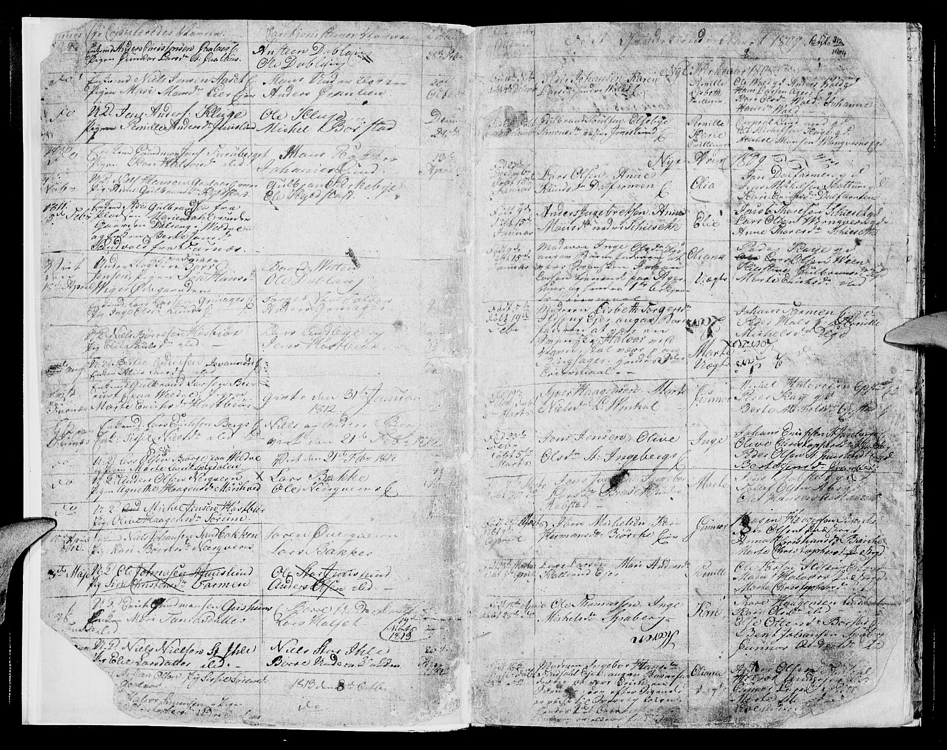 Vang prestekontor, Hedmark, SAH/PREST-008/H/Ha/Hab/L0003: Parish register (copy) no. 3, 1808-1819, p. 2
