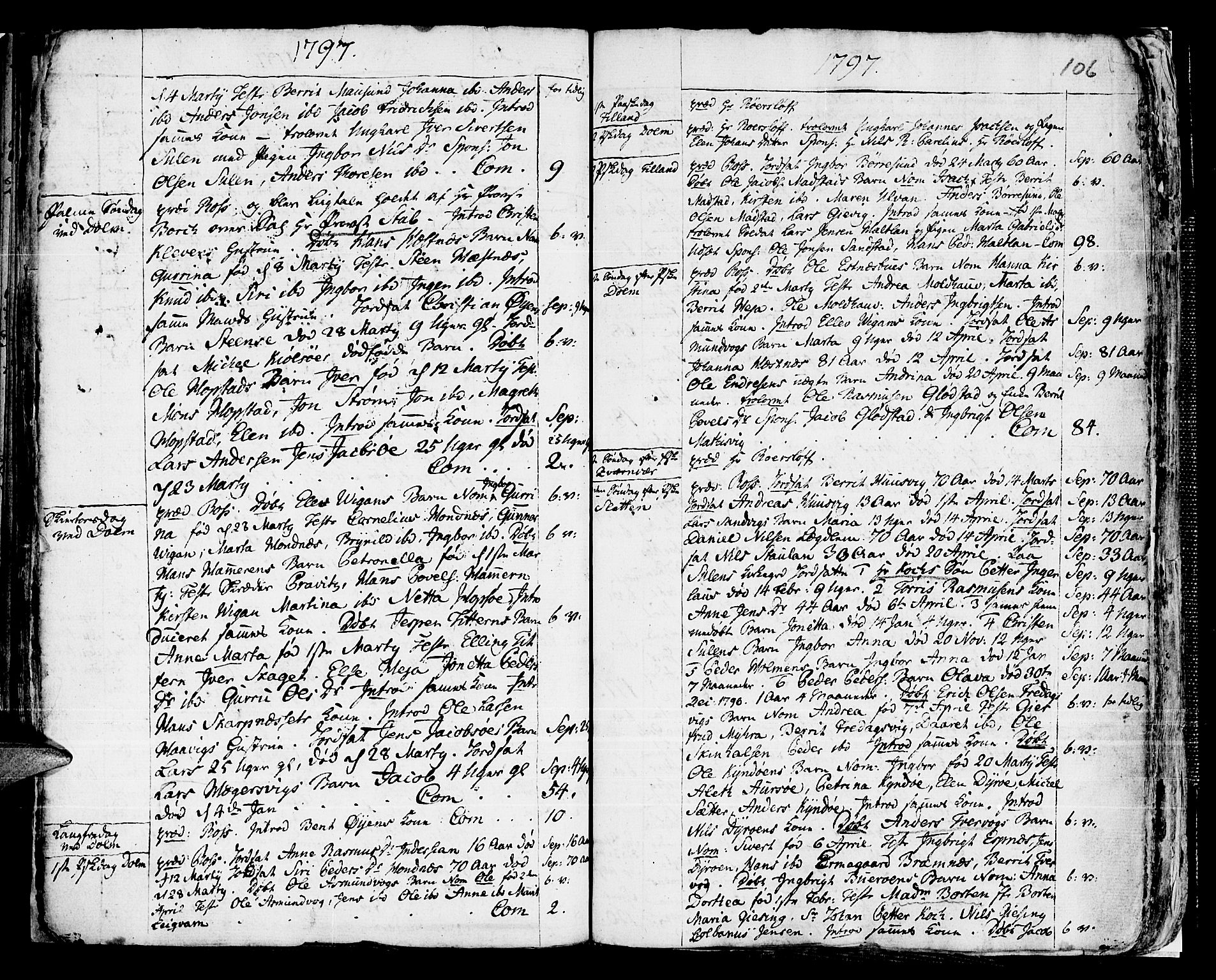 Ministerialprotokoller, klokkerbøker og fødselsregistre - Sør-Trøndelag, SAT/A-1456/634/L0526: Parish register (official) no. 634A02, 1775-1818, p. 106