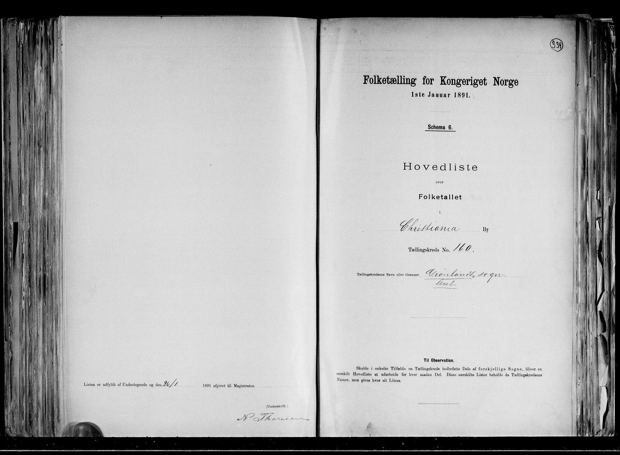 RA, 1891 census for 0301 Kristiania, 1891, p. 88118