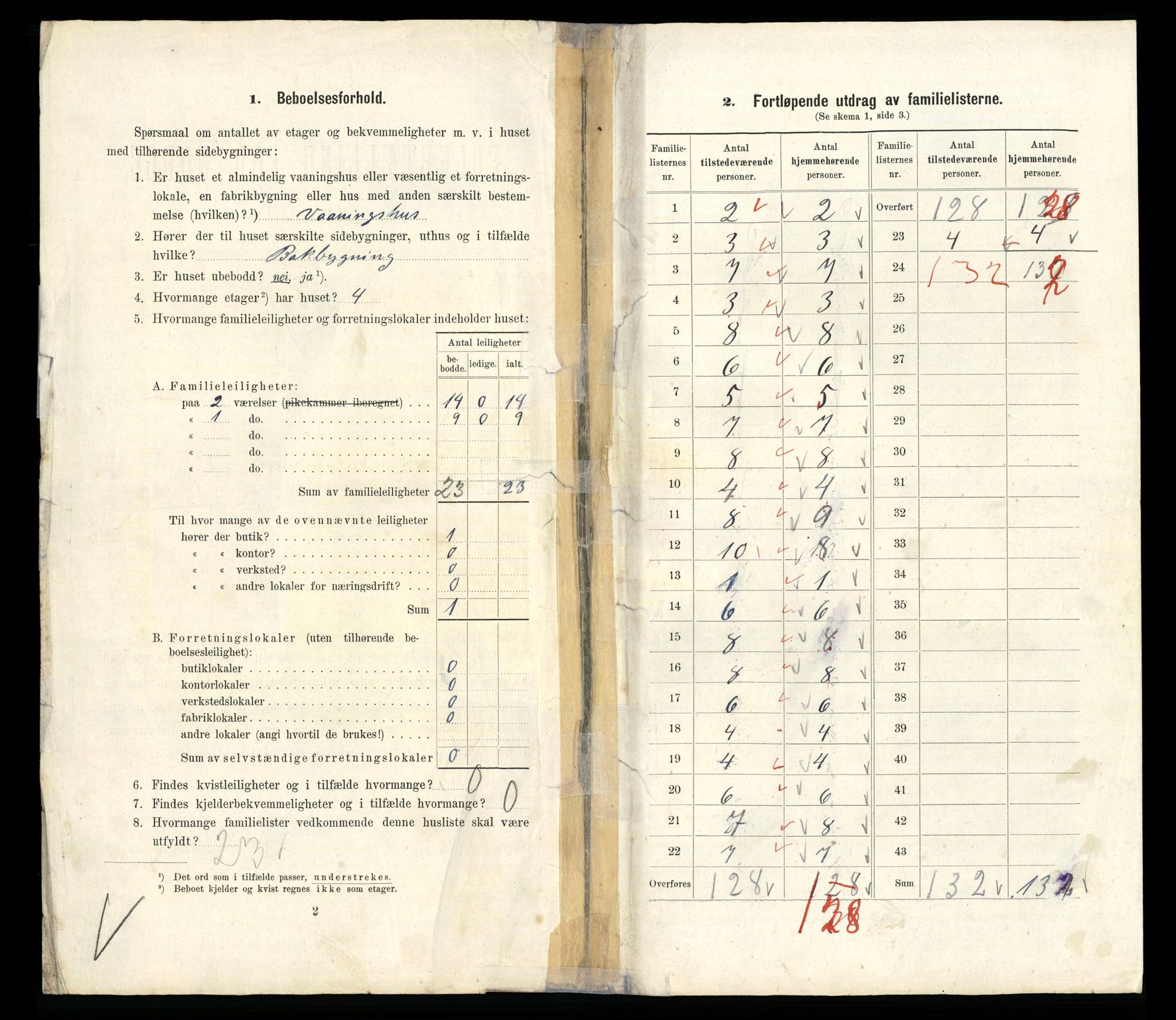 RA, 1910 census for Kristiania, 1910, p. 123726