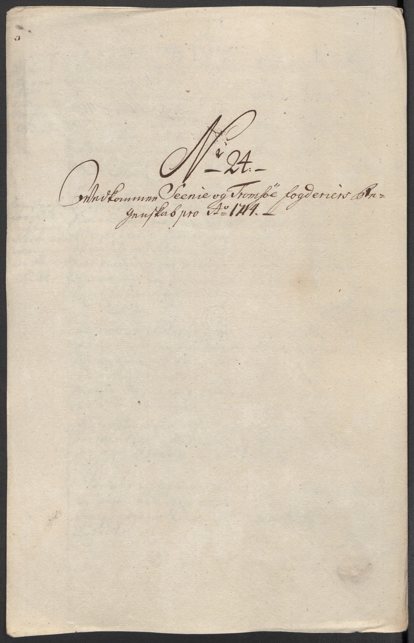 Rentekammeret inntil 1814, Reviderte regnskaper, Fogderegnskap, RA/EA-4092/R68/L4760: Fogderegnskap Senja og Troms, 1714, p. 180