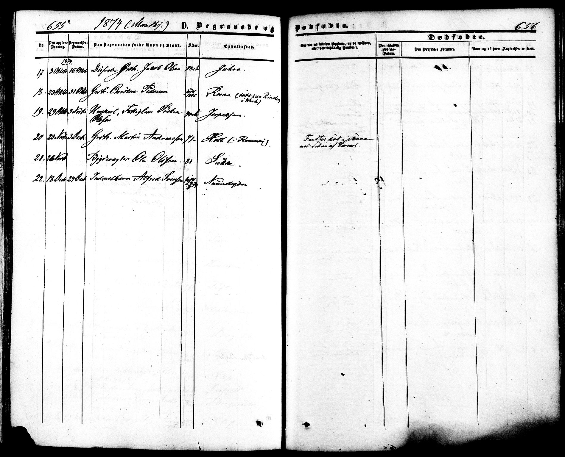 Ramnes kirkebøker, AV/SAKO-A-314/F/Fa/L0006: Parish register (official) no. I 6, 1862-1877, p. 655-656