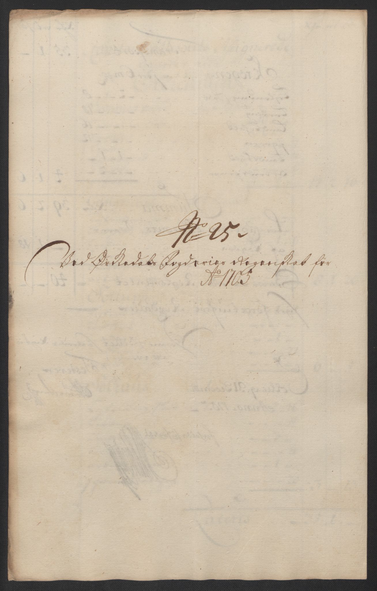 Rentekammeret inntil 1814, Reviderte regnskaper, Fogderegnskap, RA/EA-4092/R60/L3955: Fogderegnskap Orkdal og Gauldal, 1705, p. 218