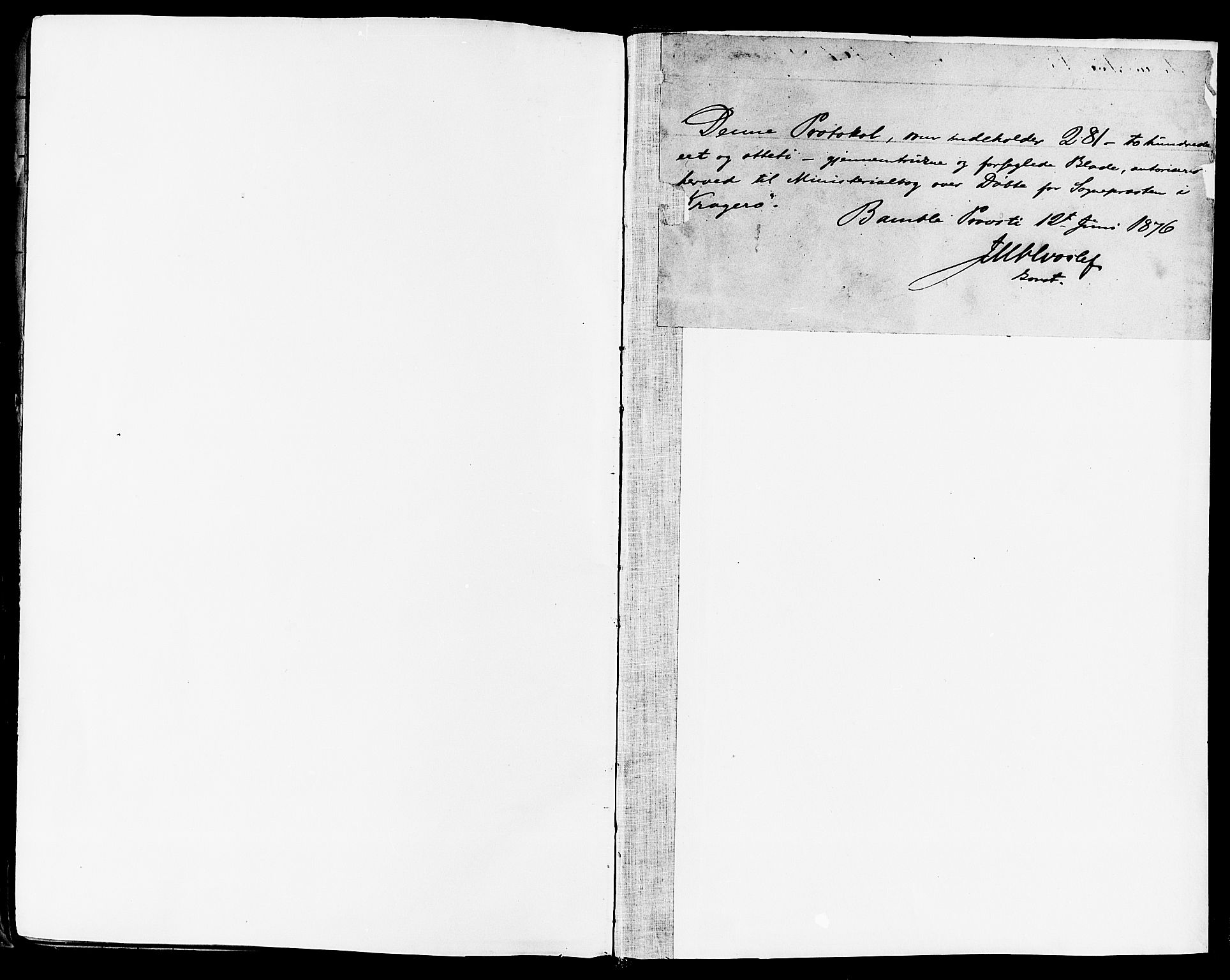 Kragerø kirkebøker, SAKO/A-278/F/Fa/L0011: Parish register (official) no. 11, 1875-1886