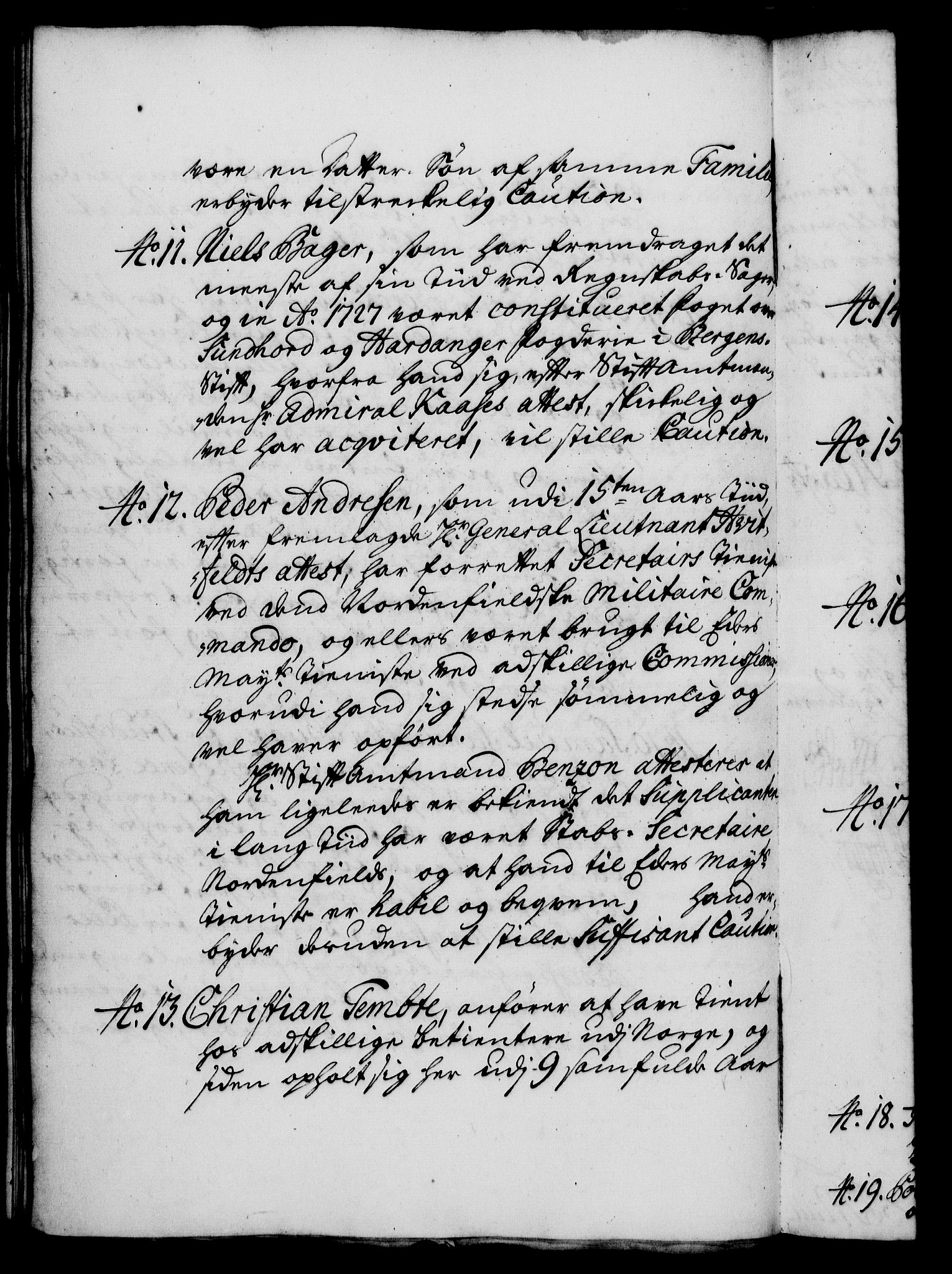 Rentekammeret, Kammerkanselliet, AV/RA-EA-3111/G/Gf/Gfa/L0018: Norsk relasjons- og resolusjonsprotokoll (merket RK 52.18), 1735, p. 519