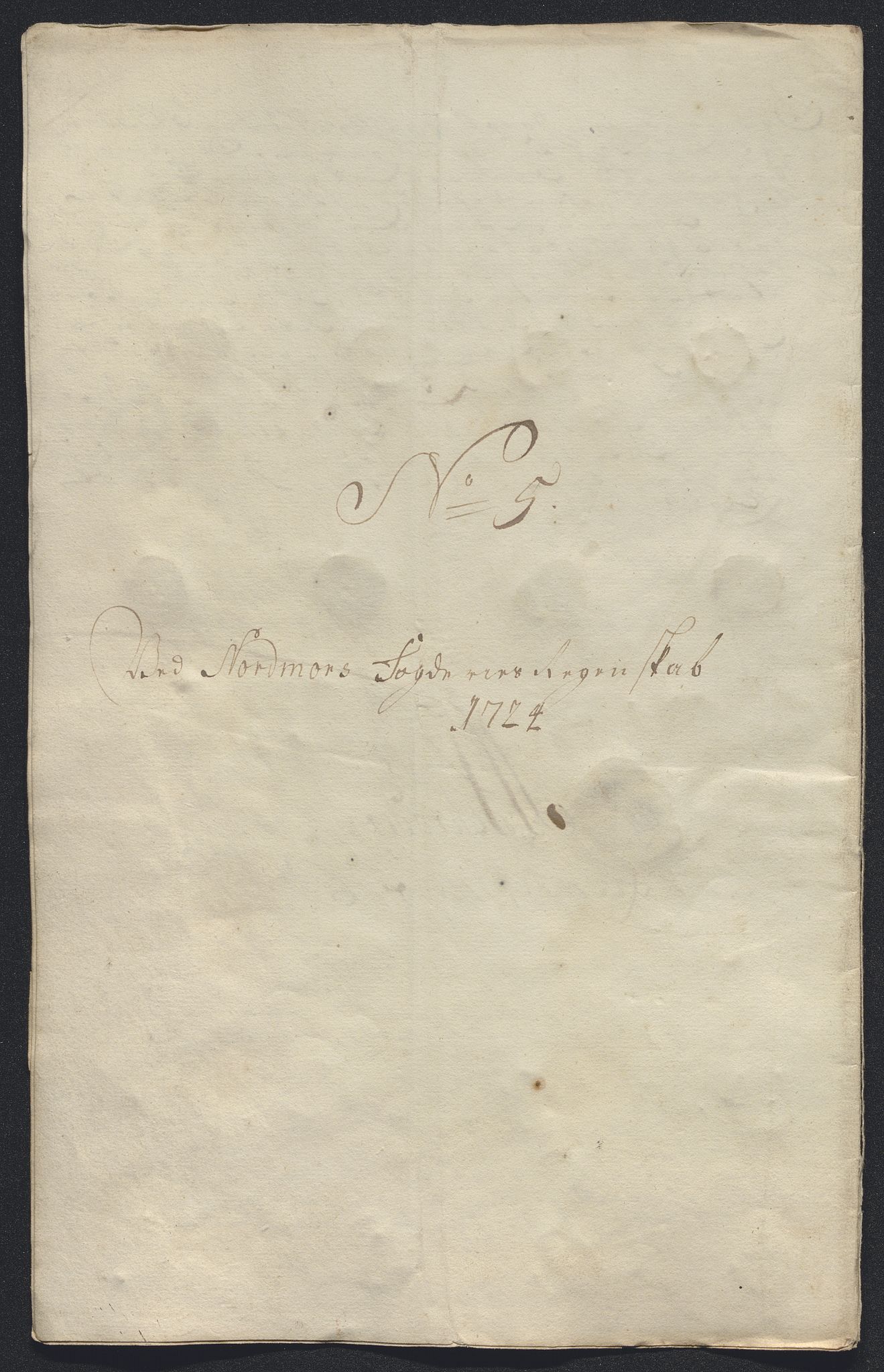 Rentekammeret inntil 1814, Reviderte regnskaper, Fogderegnskap, AV/RA-EA-4092/R56/L3757: Fogderegnskap Nordmøre, 1724, p. 108