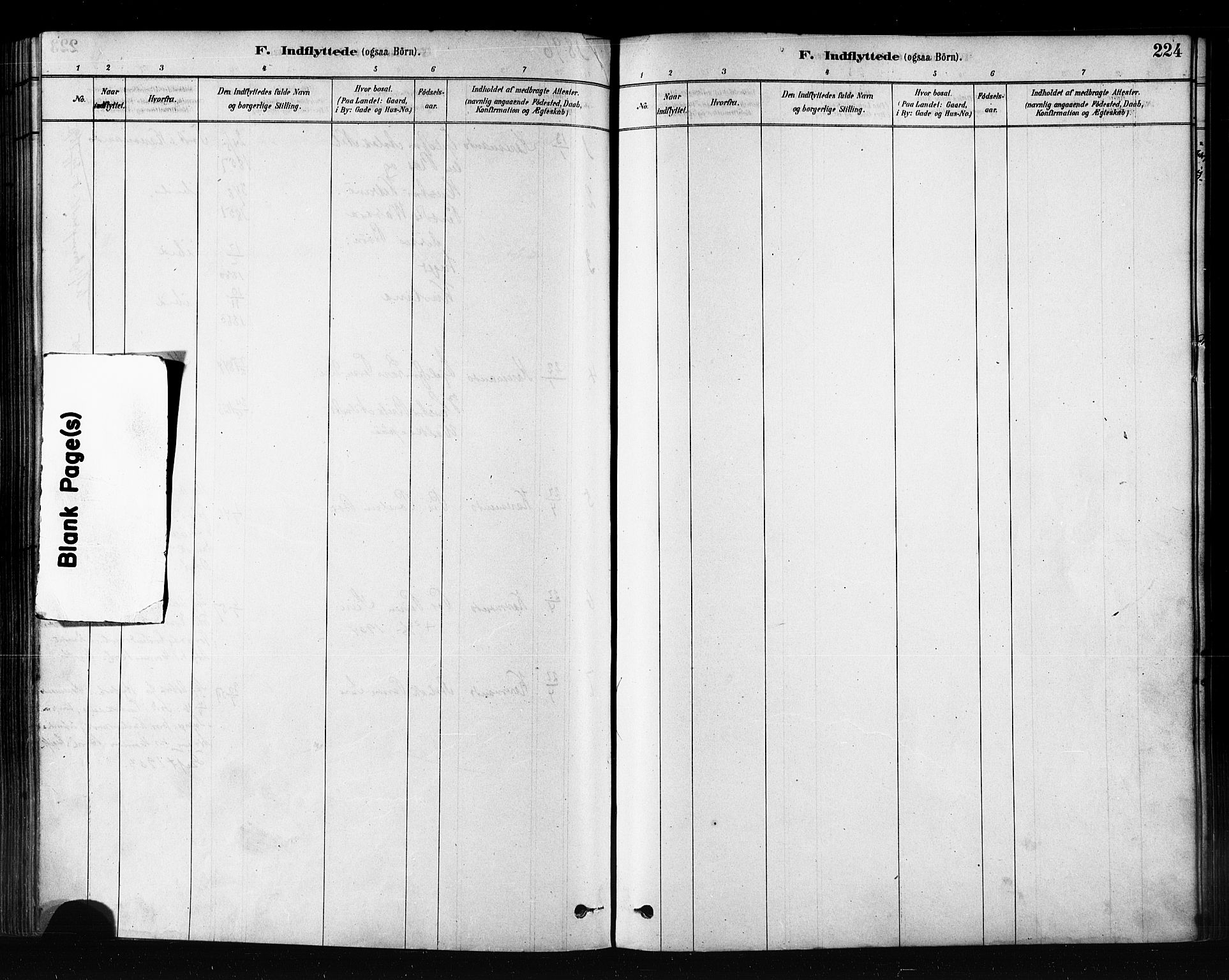 Kautokeino sokneprestembete, AV/SATØ-S-1340/H/Ha/L0004.kirke: Parish register (official) no. 4, 1877-1896, p. 224