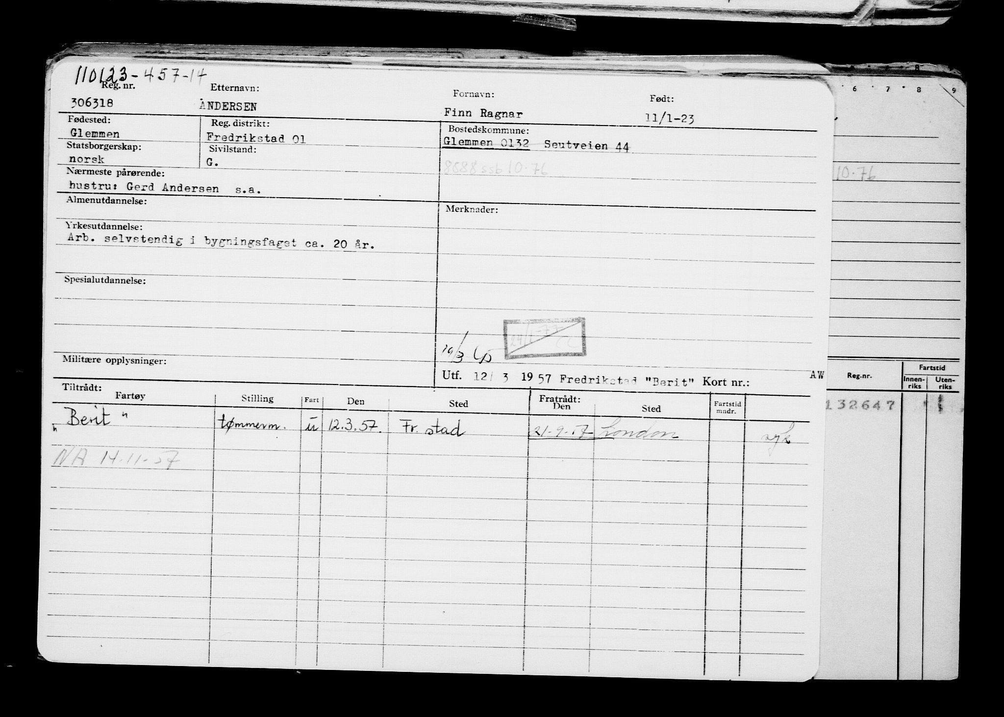 Direktoratet for sjømenn, AV/RA-S-3545/G/Gb/L0214: Hovedkort, 1923, p. 302