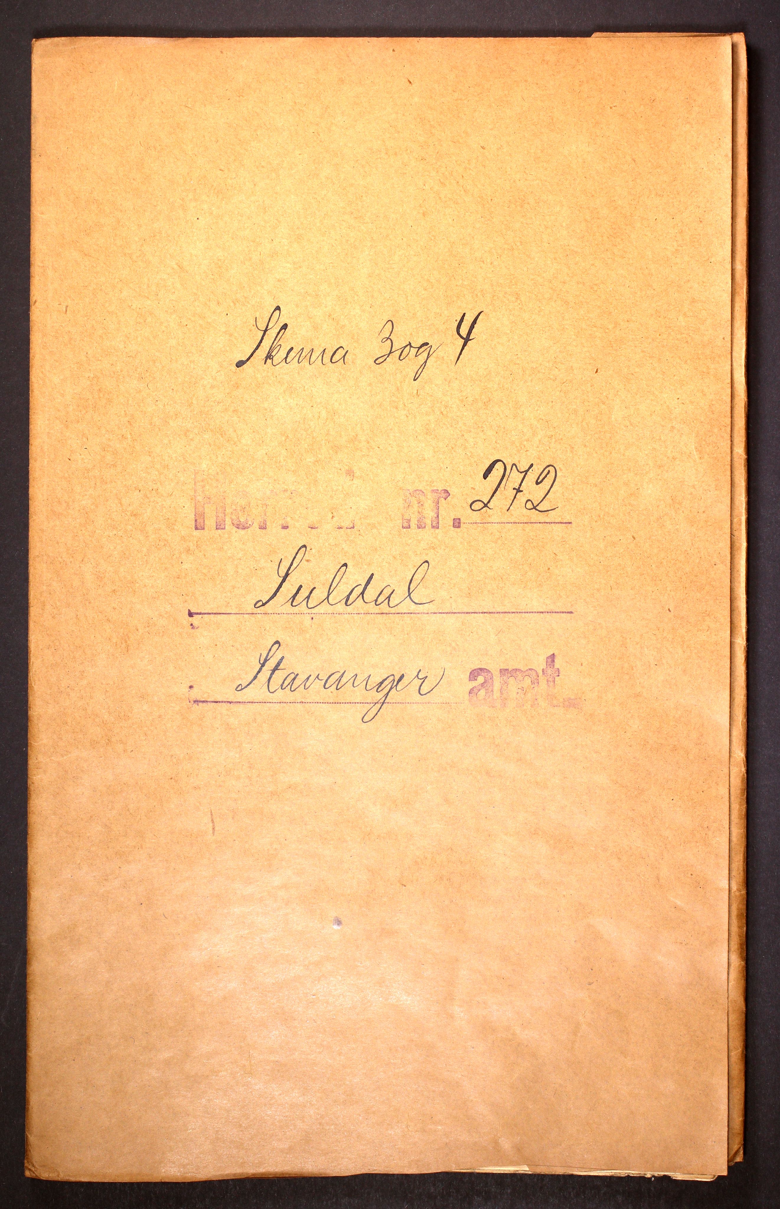 RA, 1910 census for Suldal, 1910, p. 1