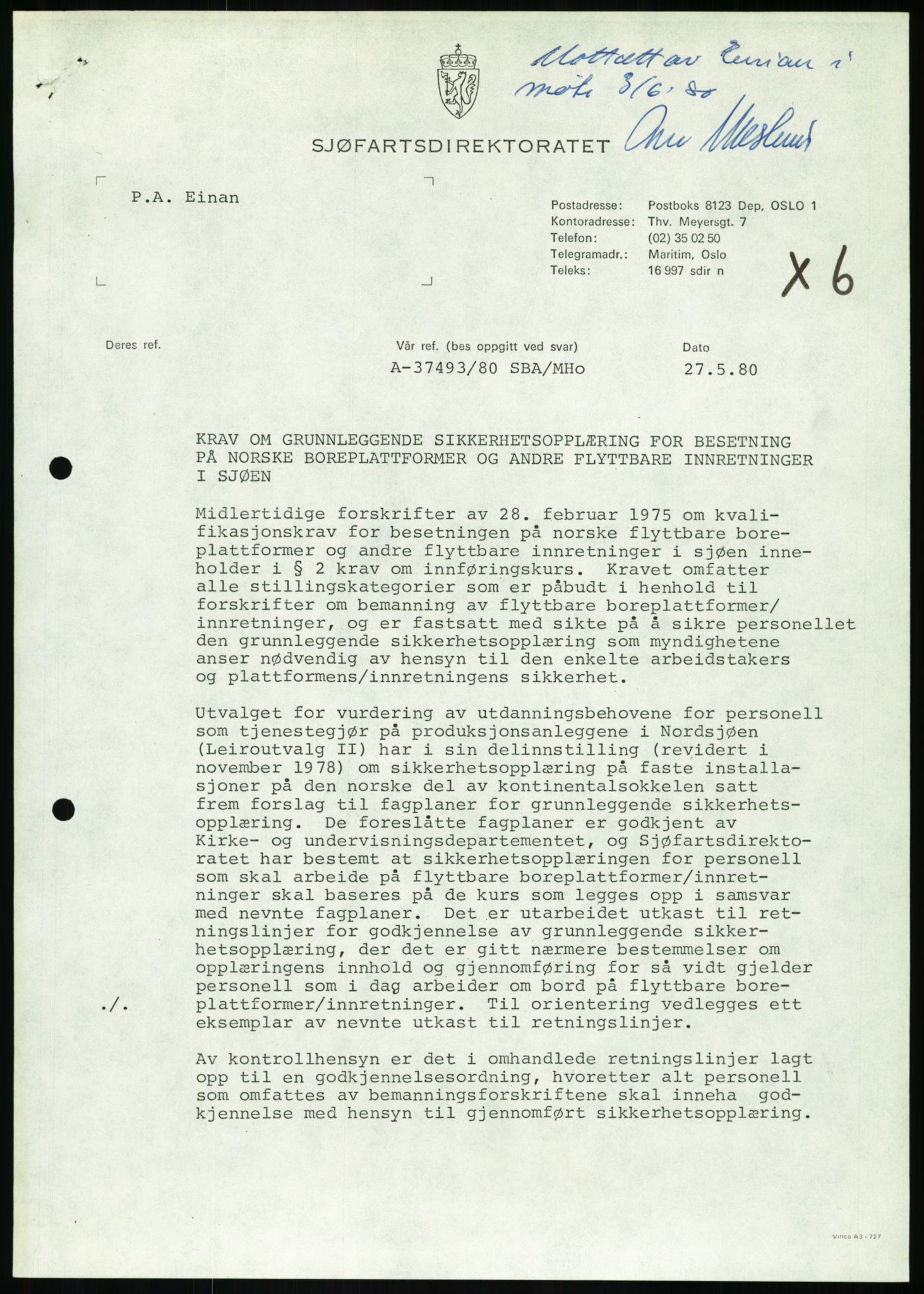 Justisdepartementet, Granskningskommisjonen ved Alexander Kielland-ulykken 27.3.1980, AV/RA-S-1165/D/L0020: X Opplæring/Kompetanse (Doku.liste + X1-X18 av 18)/Y Forskningsprosjekter (Doku.liste + Y1-Y7 av 9), 1980-1981, p. 28