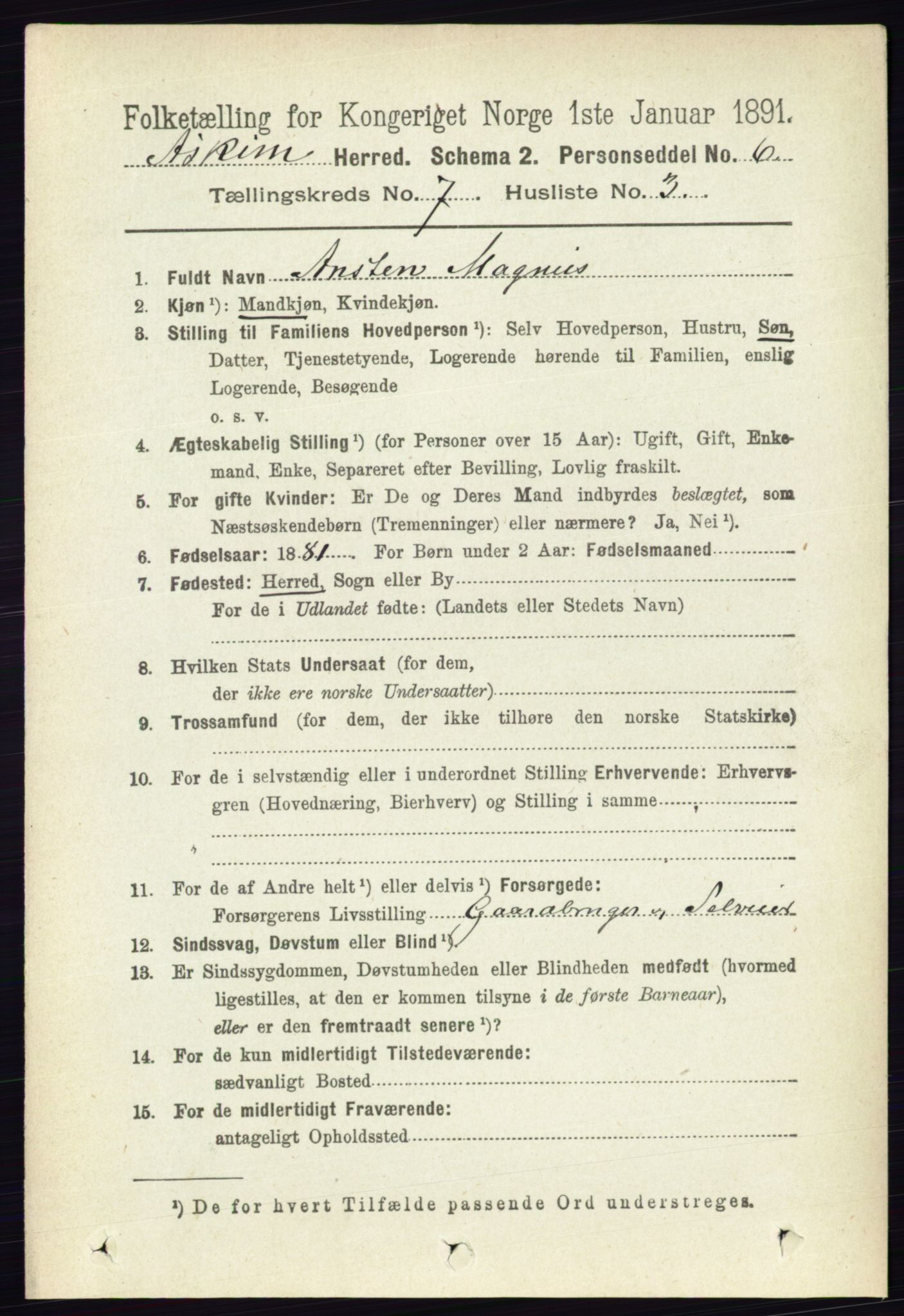 RA, 1891 census for 0124 Askim, 1891, p. 1029