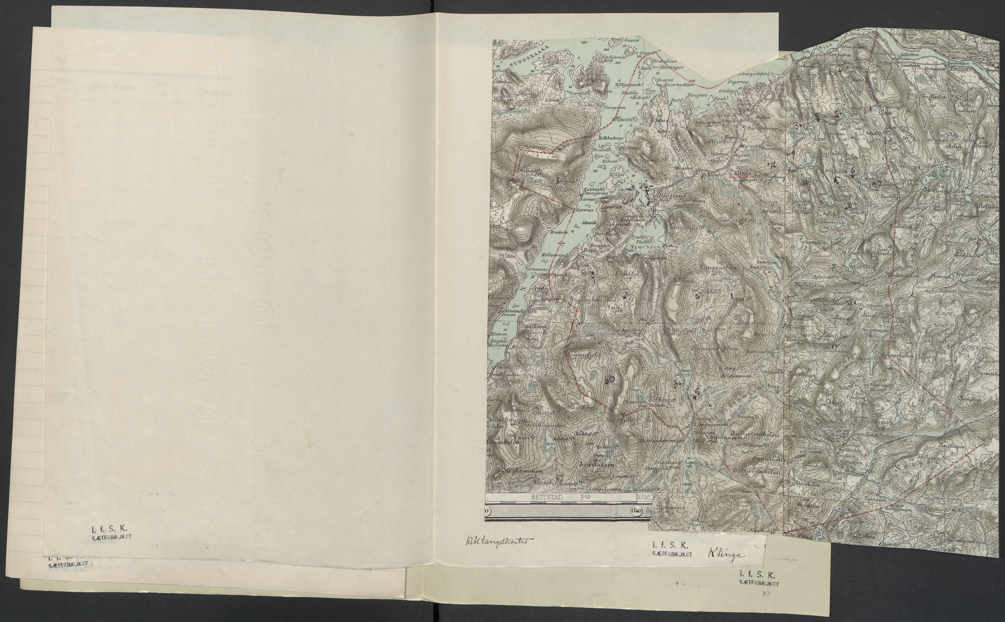 Instituttet for sammenlignende kulturforskning, AV/RA-PA-0424/F/Fc/L0015/0003: Eske B15: / Nord-Trøndelag (perm XLIV-XLV), 1933-1939