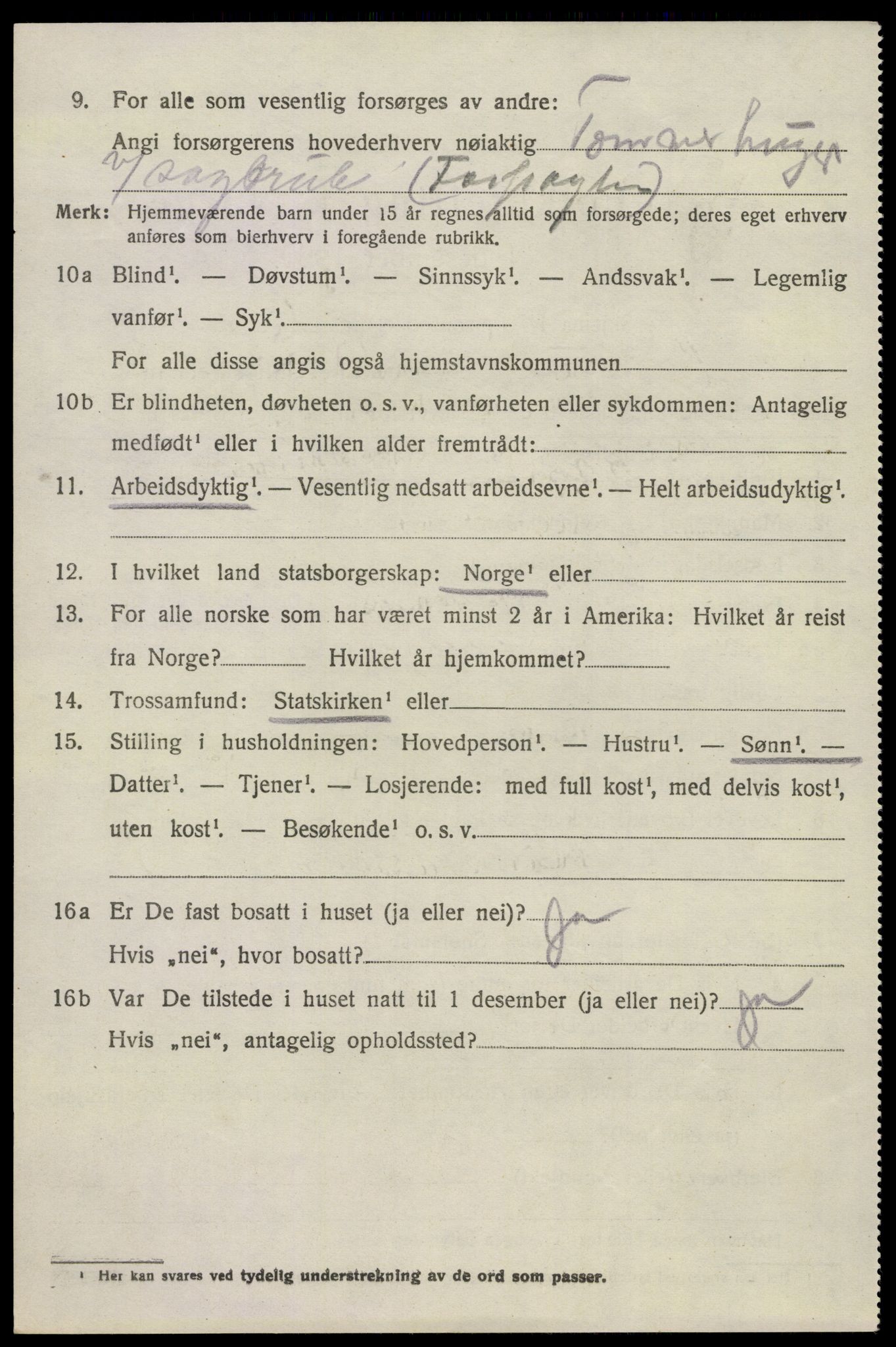 SAKO, 1920 census for Hedrum, 1920, p. 10244