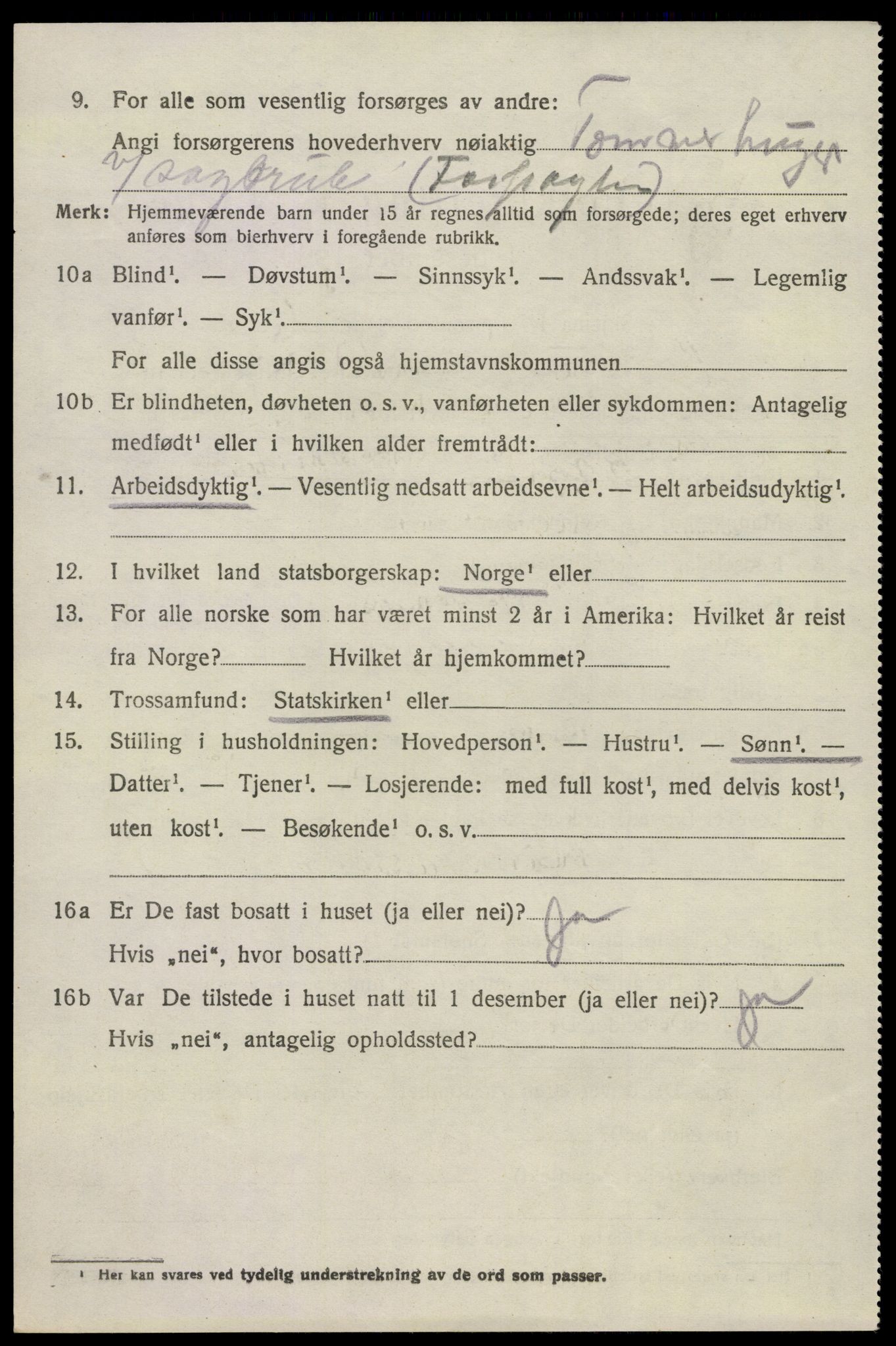 SAKO, 1920 census for Hedrum, 1920, p. 10244