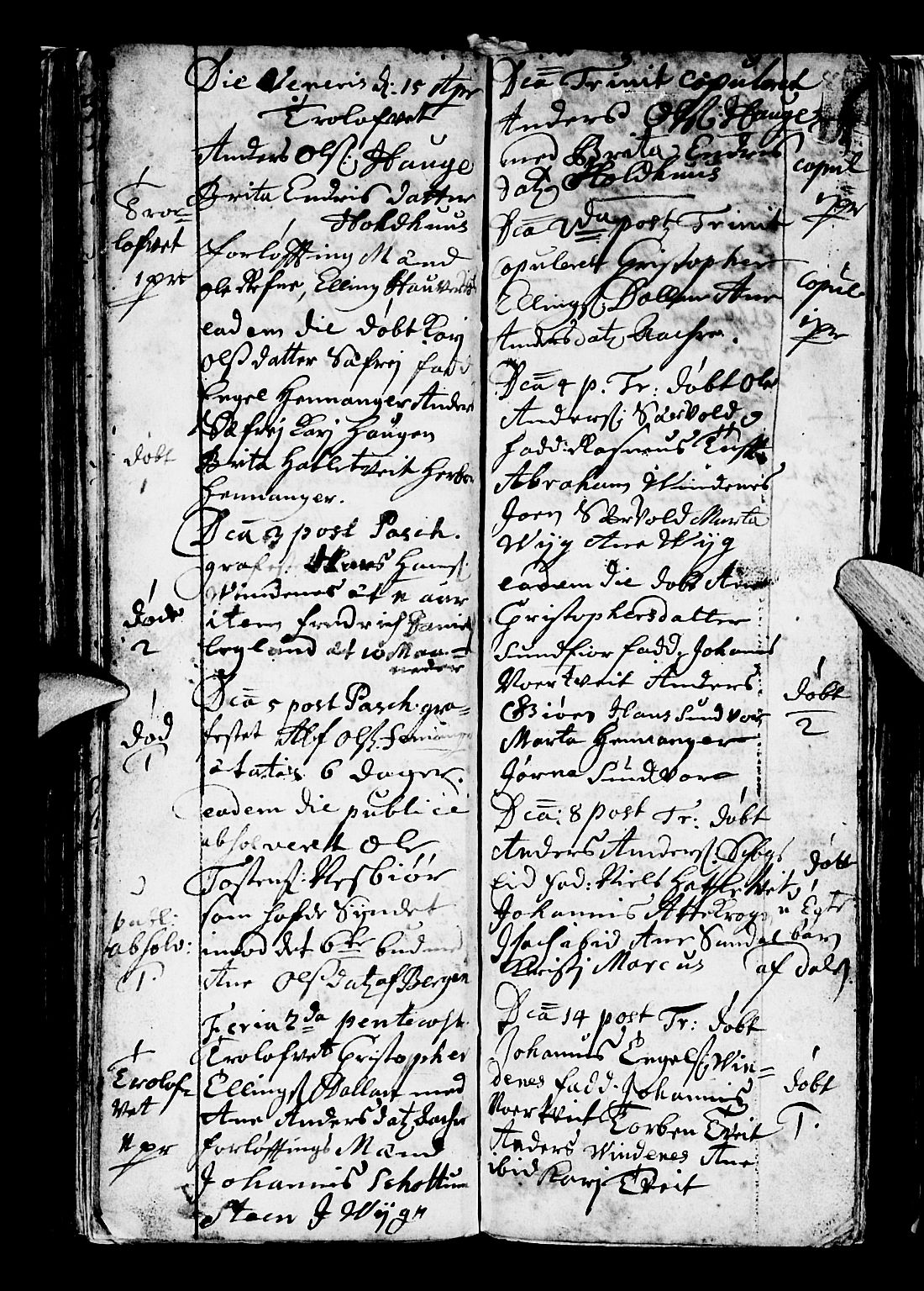 Os sokneprestembete, SAB/A-99929: Parish register (official) no. A 5, 1669-1760, p. 81