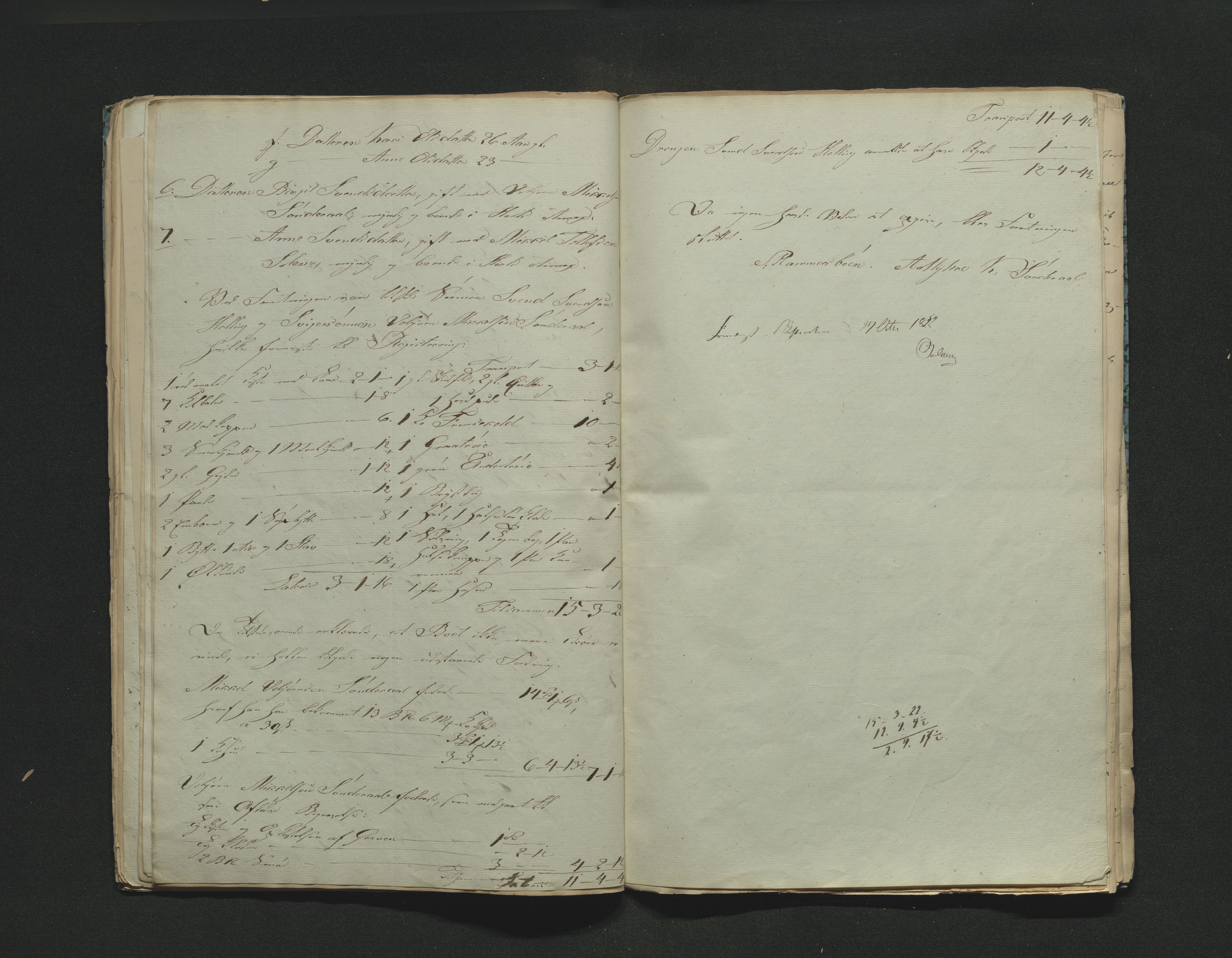 Hallingdal sorenskriveri, AV/SAKO-A-121/H/Hb/Hbb/Hbba/L0024: Skifteregistreringsprotokoll, Sorenskriveriet, 1852