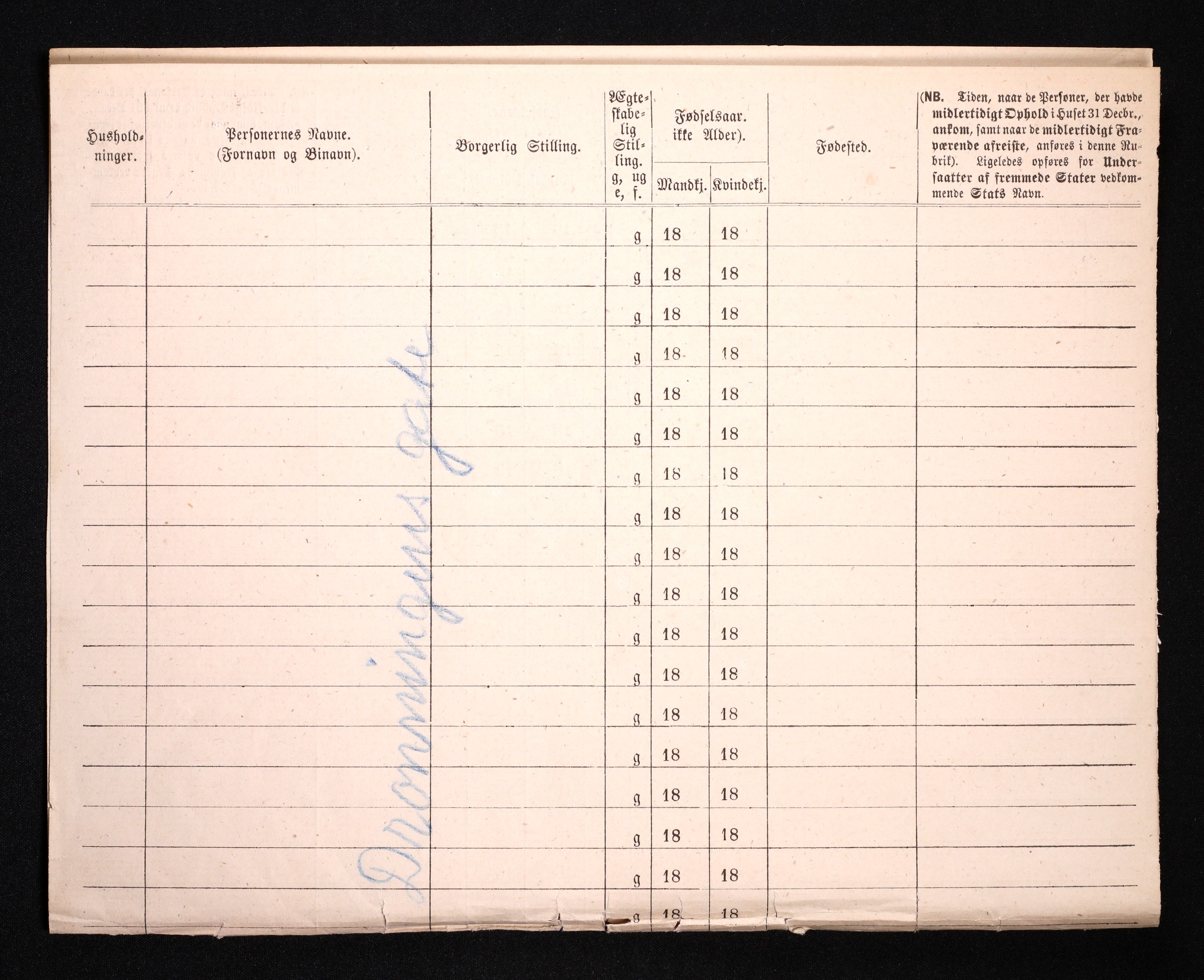 RA, 1870 census for 0301 Kristiania, 1870, p. 688