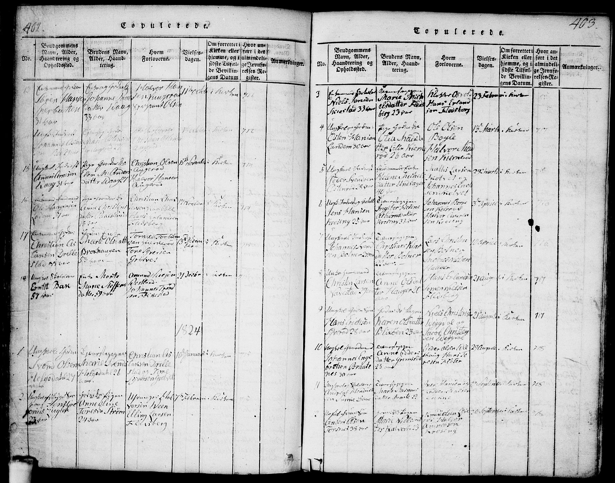 Våler prestekontor Kirkebøker, SAO/A-11083/F/Fa/L0005: Parish register (official) no. I 5, 1815-1839, p. 402-403