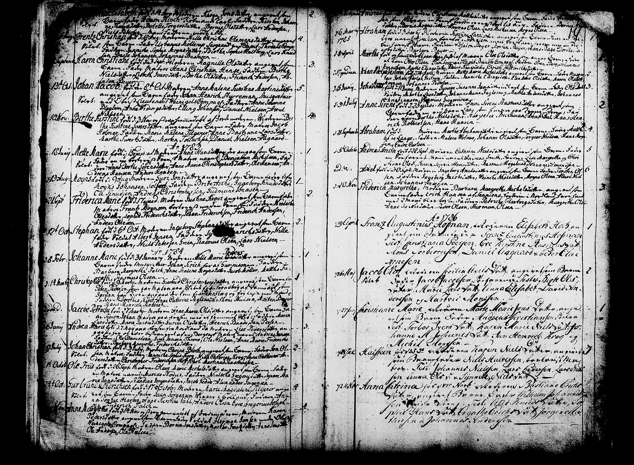 Domkirken sokneprestembete, AV/SAB-A-74801/H/Haa/L0003: Parish register (official) no. A 3, 1758-1789, p. 14