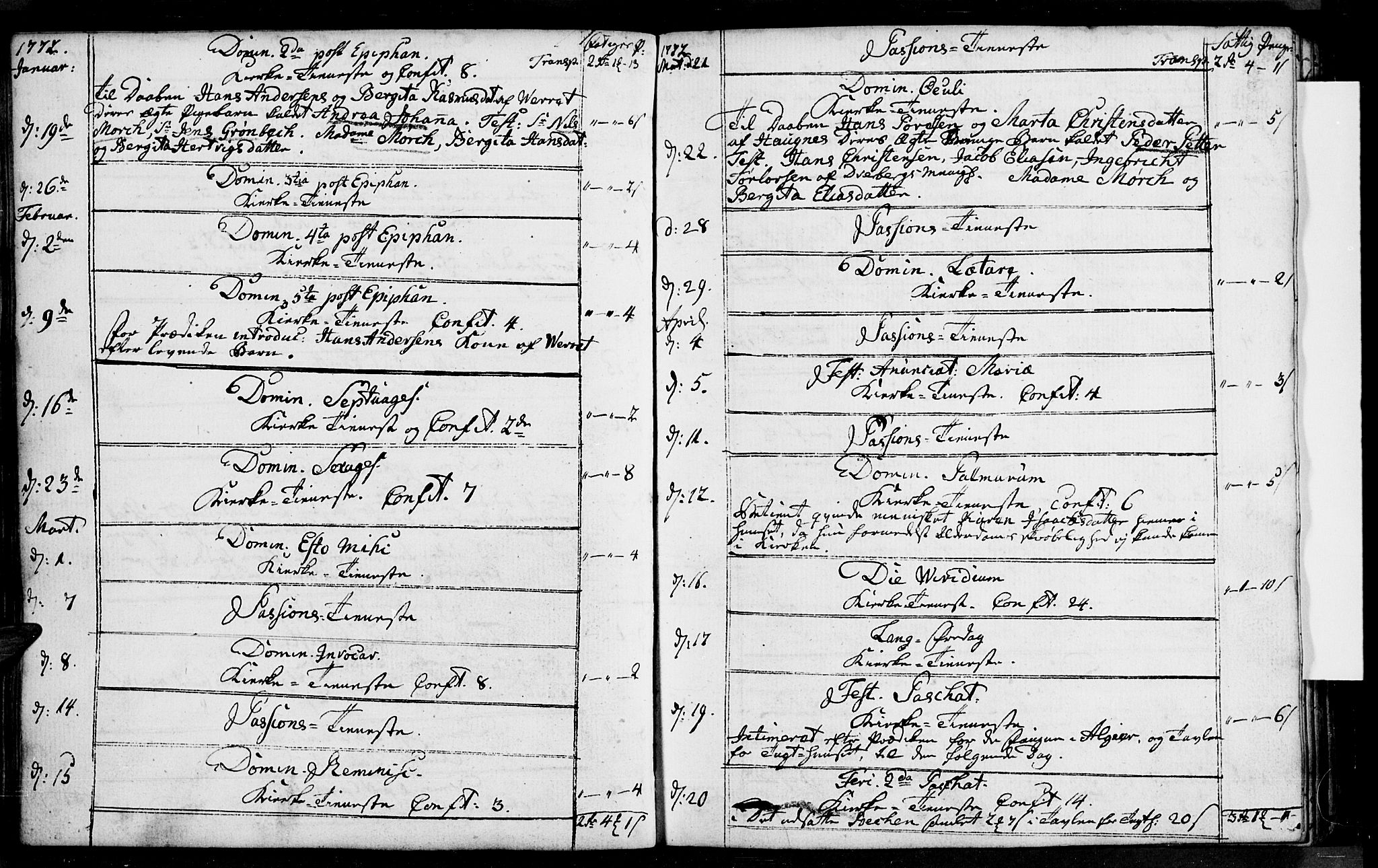 Ministerialprotokoller, klokkerbøker og fødselsregistre - Nordland, AV/SAT-A-1459/899/L1434: Parish register (official) no. 899A02, 1758-1789