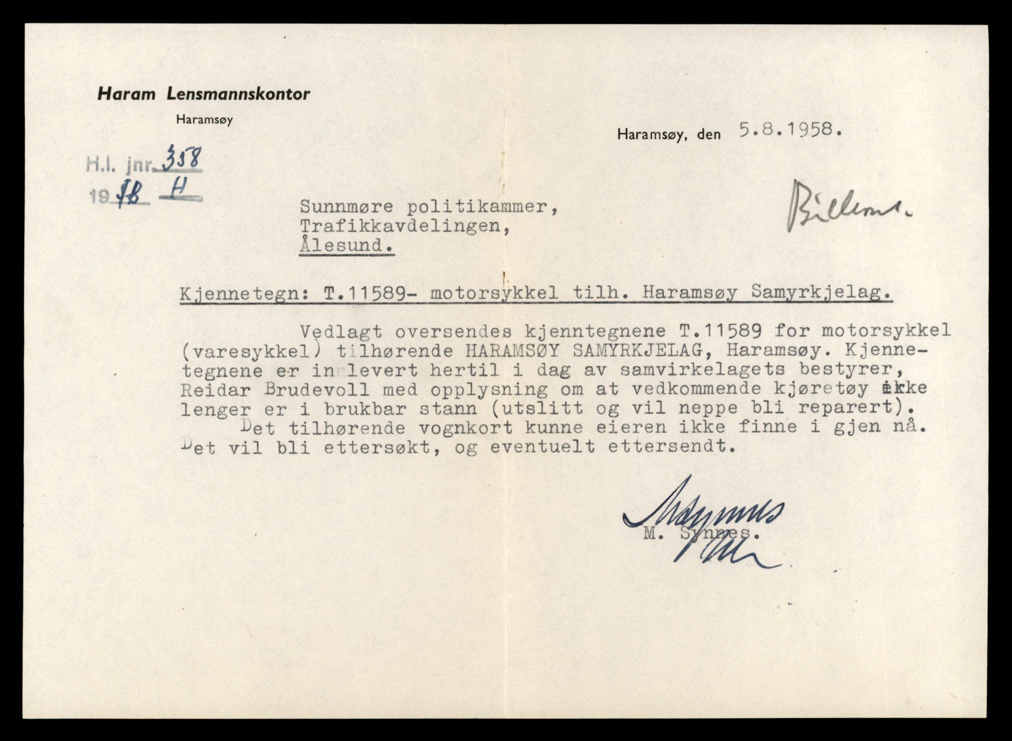 Møre og Romsdal vegkontor - Ålesund trafikkstasjon, AV/SAT-A-4099/F/Fe/L0029: Registreringskort for kjøretøy T 11430 - T 11619, 1927-1998, p. 2547