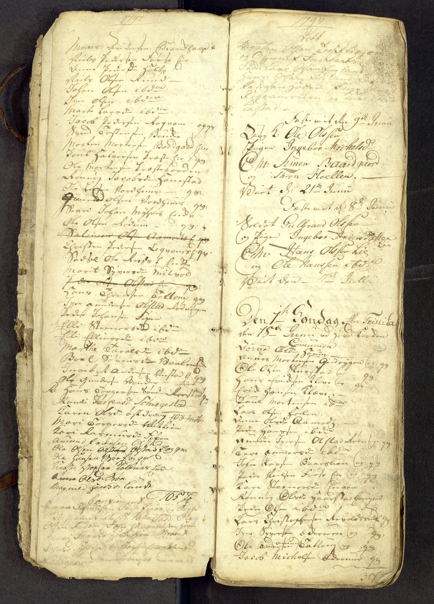 Gausdal prestekontor, AV/SAH-PREST-090/H/Ha: Parish register draft no. -, 1794-1811