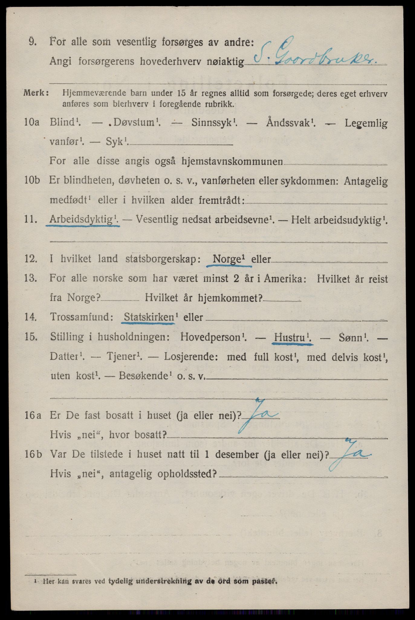 SAKO, 1920 census for Hjartdal, 1920, p. 4041