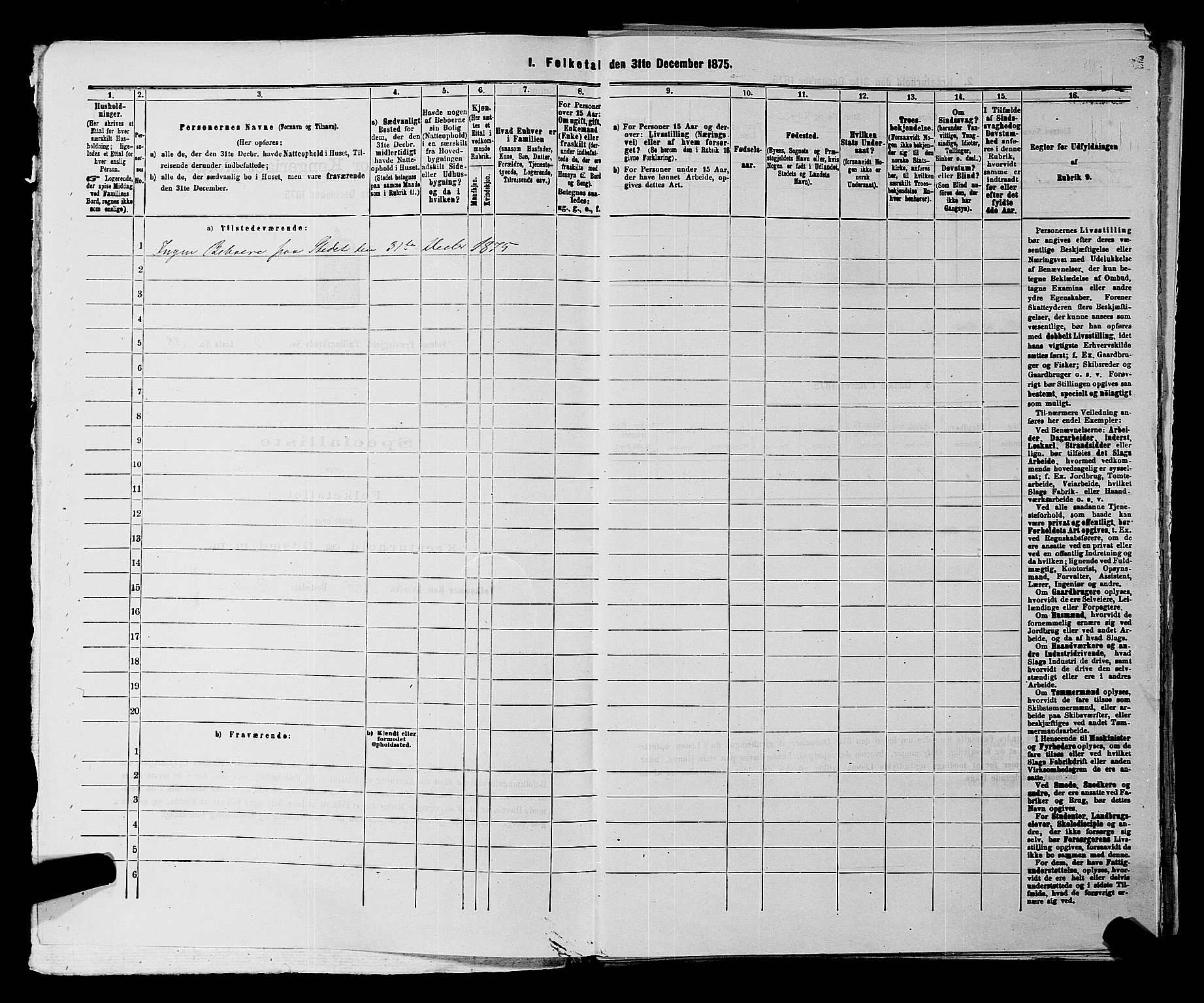 SAKO, 1875 census for 0818P Solum, 1875, p. 1887