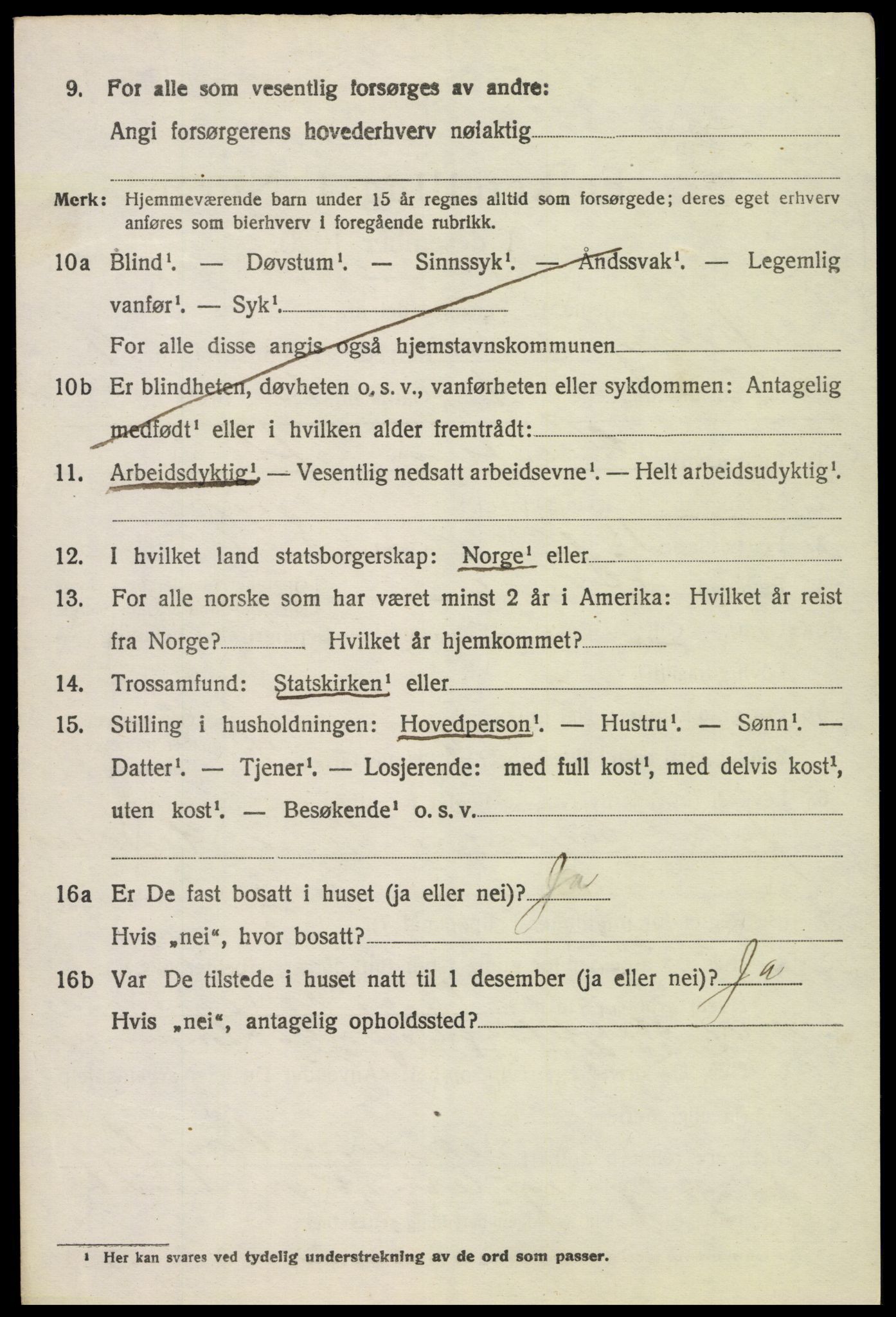 SAH, 1920 census for Vang (Hedmark), 1920, p. 11814