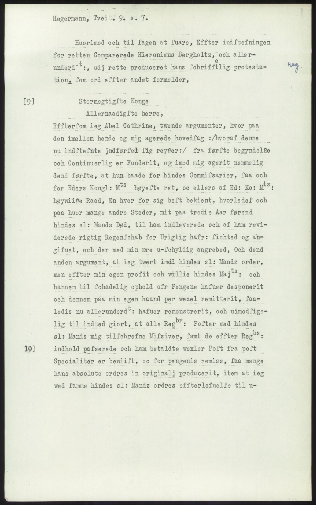 Samlinger til kildeutgivelse, Diplomavskriftsamlingen, RA/EA-4053/H/Ha, p. 1447