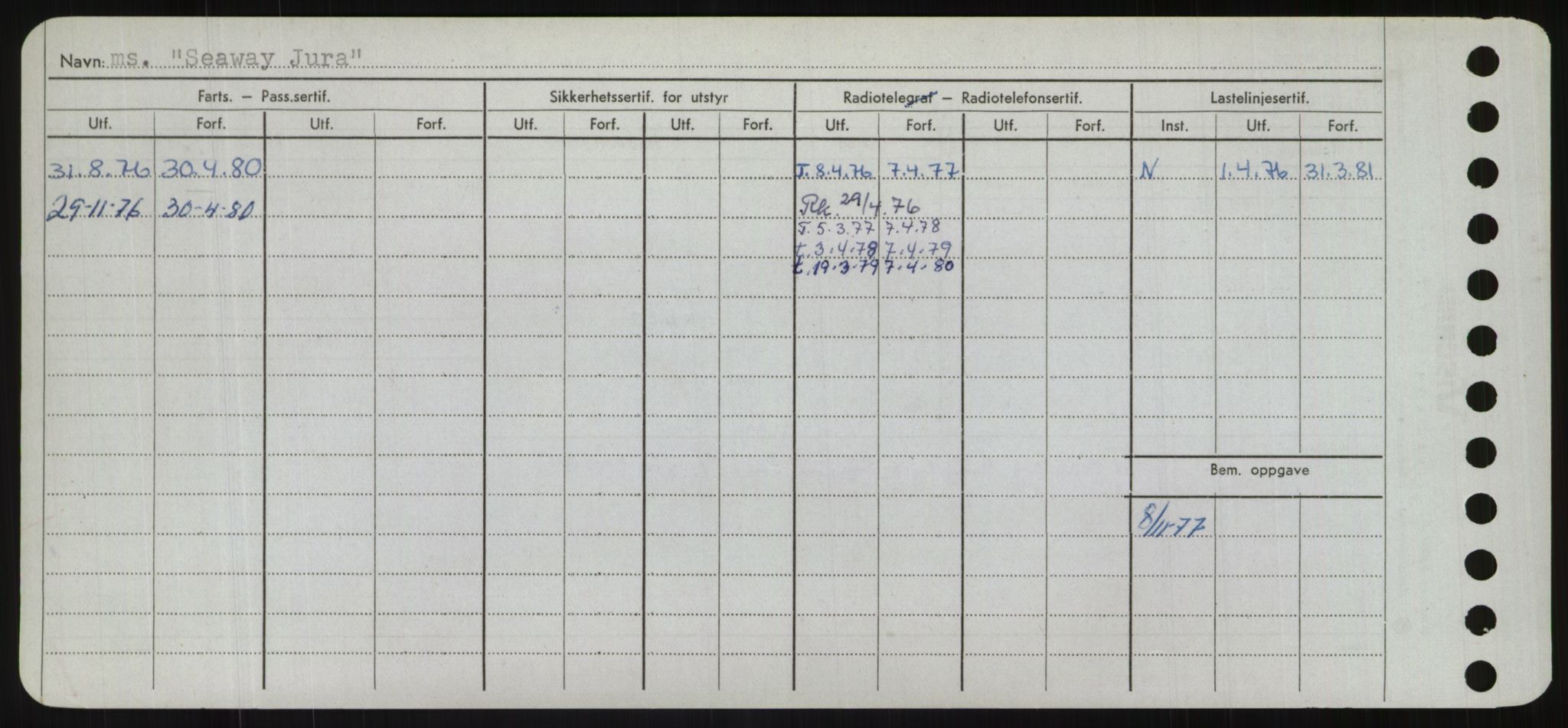 Sjøfartsdirektoratet med forløpere, Skipsmålingen, AV/RA-S-1627/H/Hd/L0032: Fartøy, San-Seve, p. 390