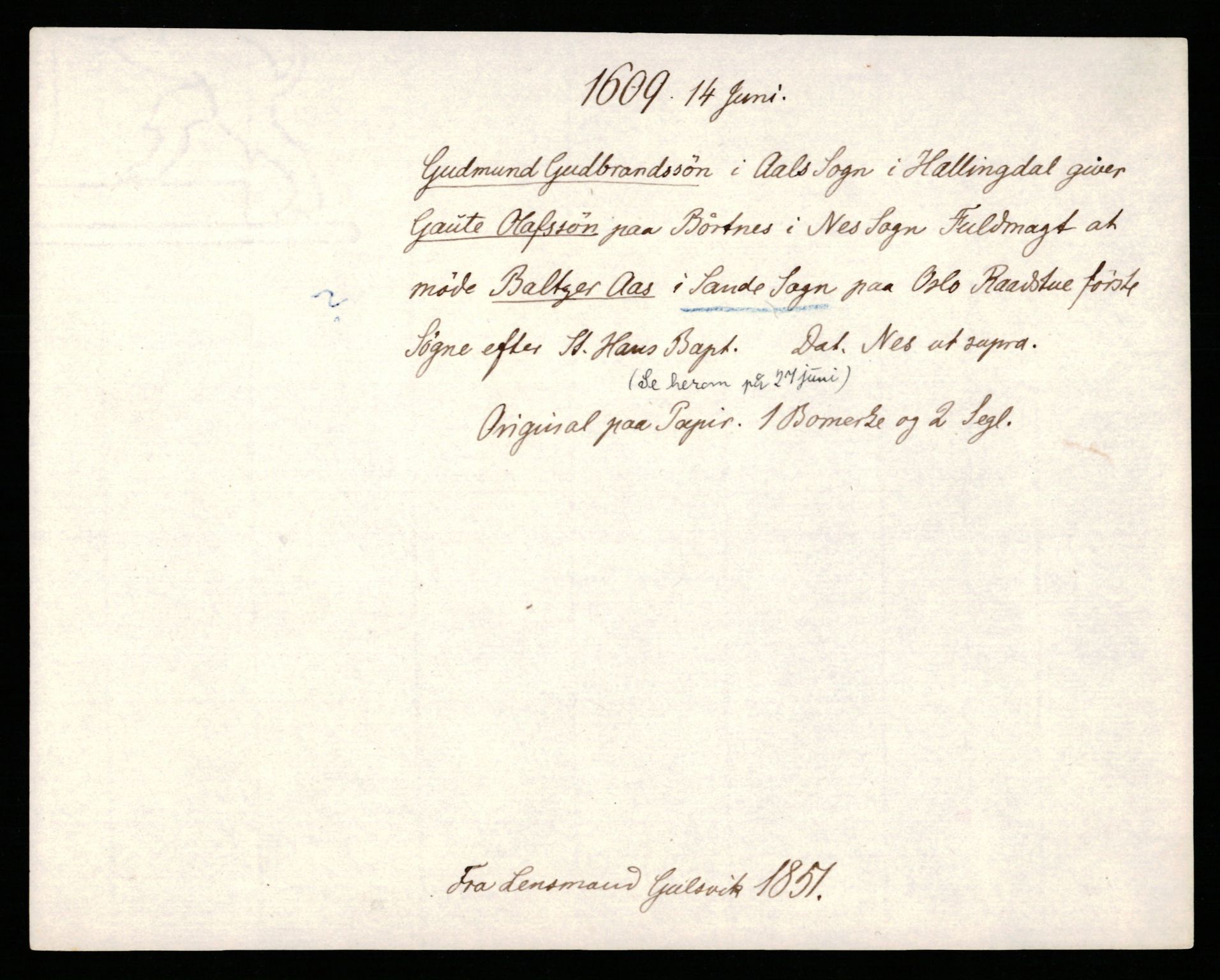 Riksarkivets diplomsamling, AV/RA-EA-5965/F35/F35b/L0005: Riksarkivets diplomer, seddelregister, 1601-1612, p. 543