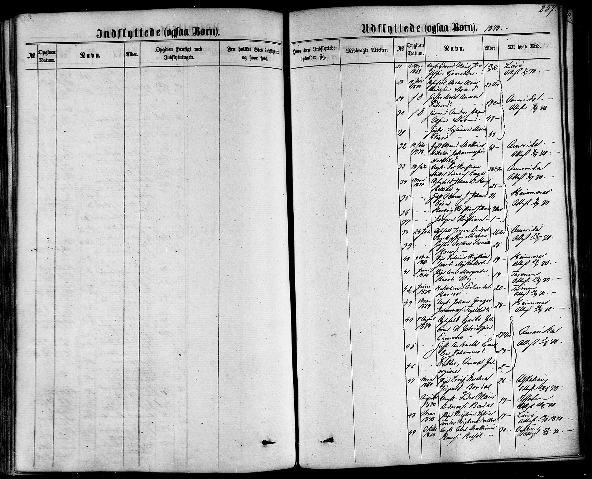 Ministerialprotokoller, klokkerbøker og fødselsregistre - Nordland, AV/SAT-A-1459/838/L0551: Parish register (official) no. 838A09, 1864-1880, p. 257