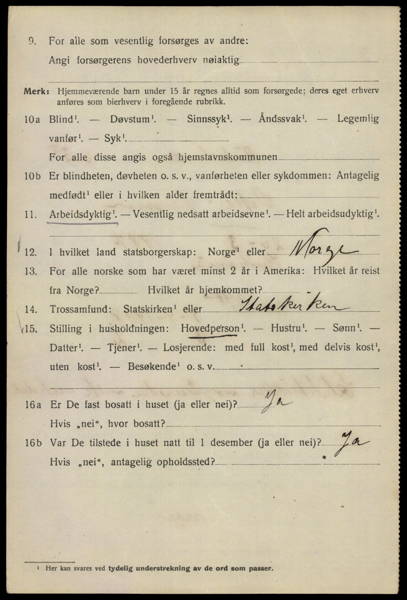 SAO, 1920 census for Kristiania, 1920, p. 156904