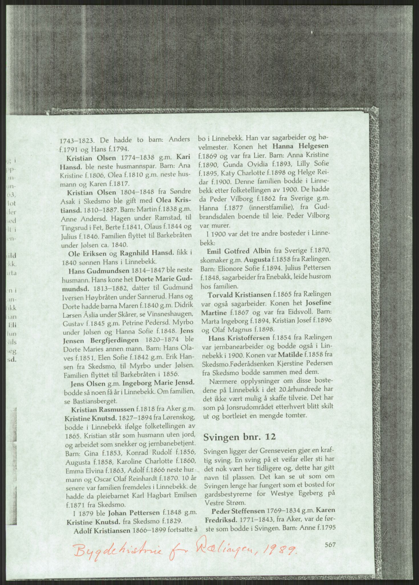 Samlinger til kildeutgivelse, Amerikabrevene, AV/RA-EA-4057/F/L0001: Innlån av ukjent proveniens. Innlån fra Østfold. Innlån fra Oslo: Bratvold - Garborgbrevene II, 1838-1914, p. 201