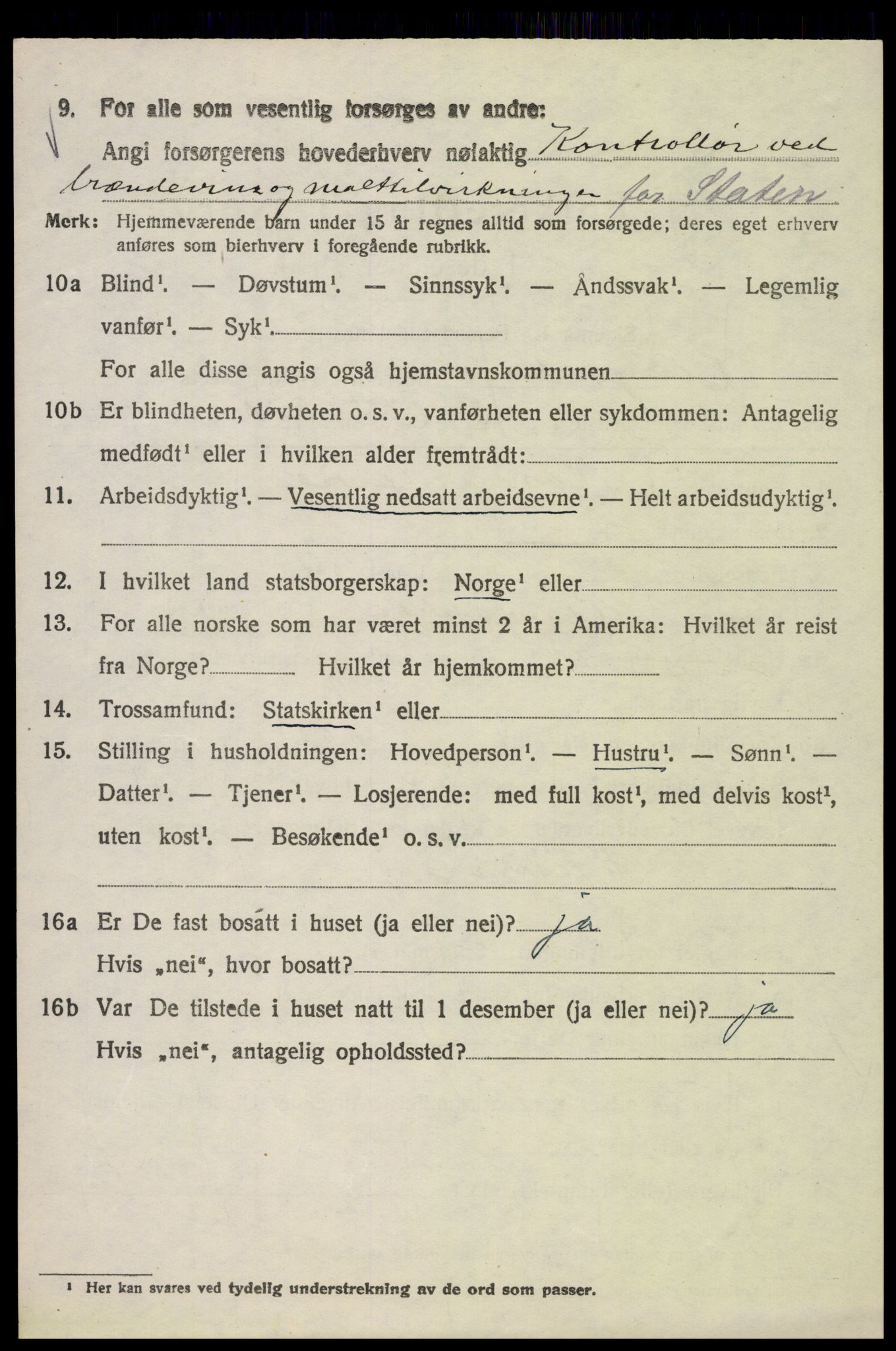 SAH, 1920 census for Ringsaker, 1920, p. 11525