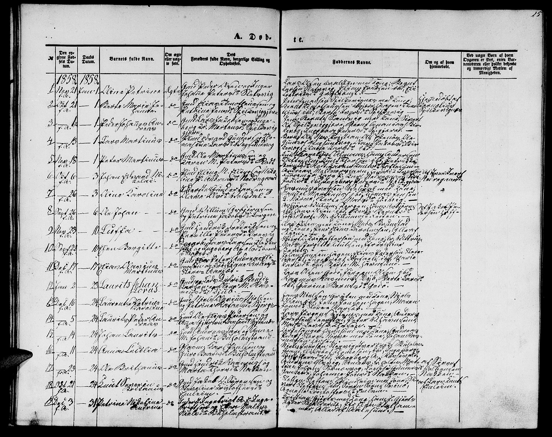 Ministerialprotokoller, klokkerbøker og fødselsregistre - Møre og Romsdal, AV/SAT-A-1454/528/L0427: Parish register (copy) no. 528C08, 1855-1864, p. 25